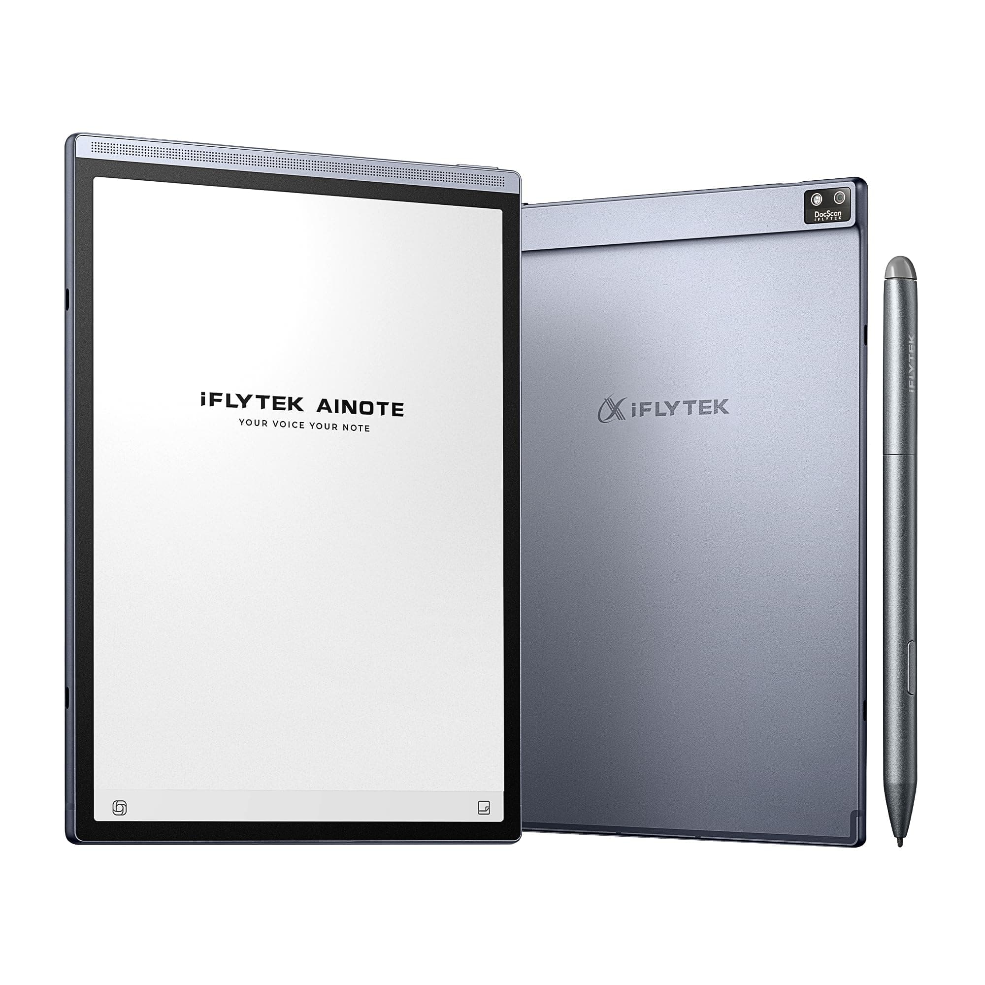 AINOTE Air 2 Bundle – 8.2" E Ink AI Note-taking Tablet with Stylus, 4096 Pressure Levels, Digital Notebook with Voice-to-Text Transcription, Multi-languages Support, Ideal for Meetings & Study