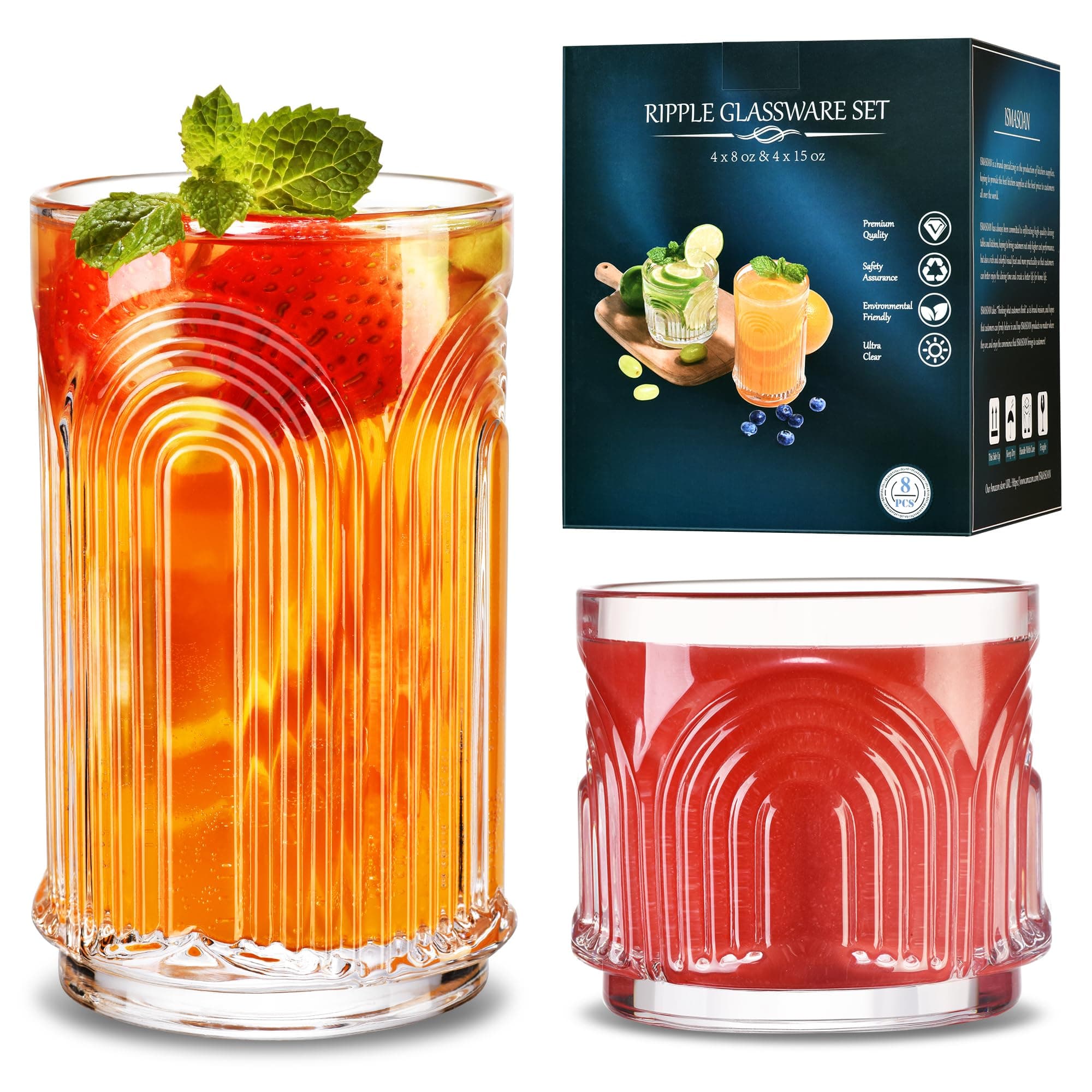 Arch Design Glassware Set