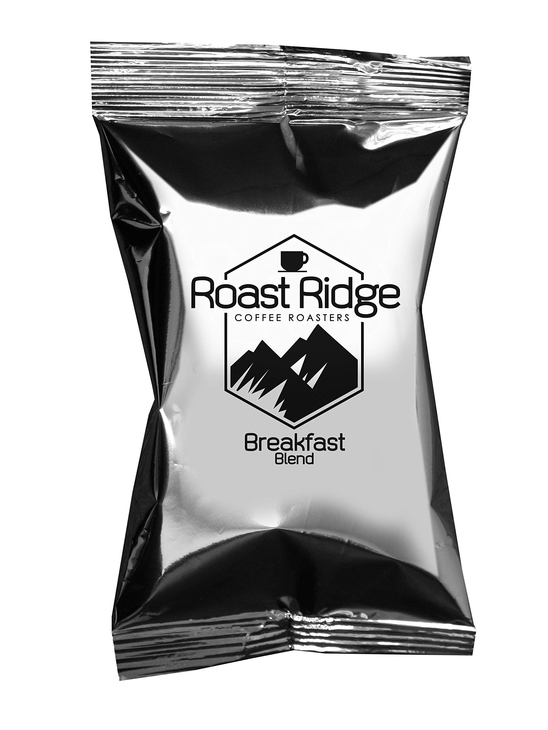 Roast Ridge Coffee 2.0 oz. Portion Pack Pre-Measured for Single Pot of Coffee, Breakfast Blend, 40 Pouches