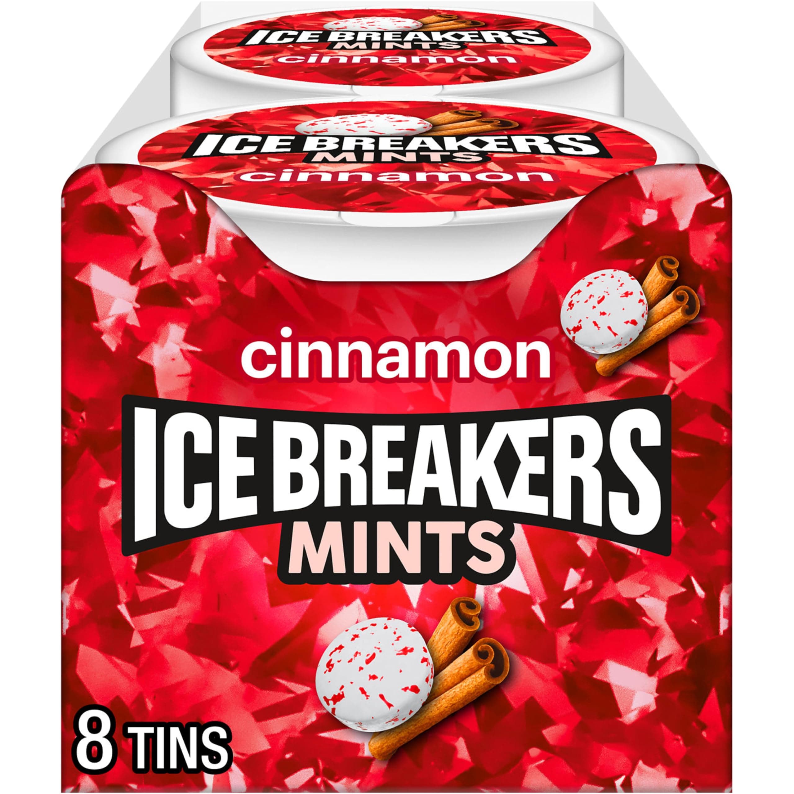 Sugar Free Mints, Cinnamon, 1.5 Ounce (Pack of 8)