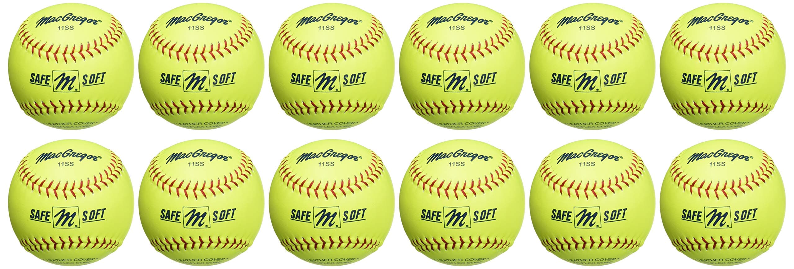 MacGregor Safe/Soft Training Softballs (One Dozen)
