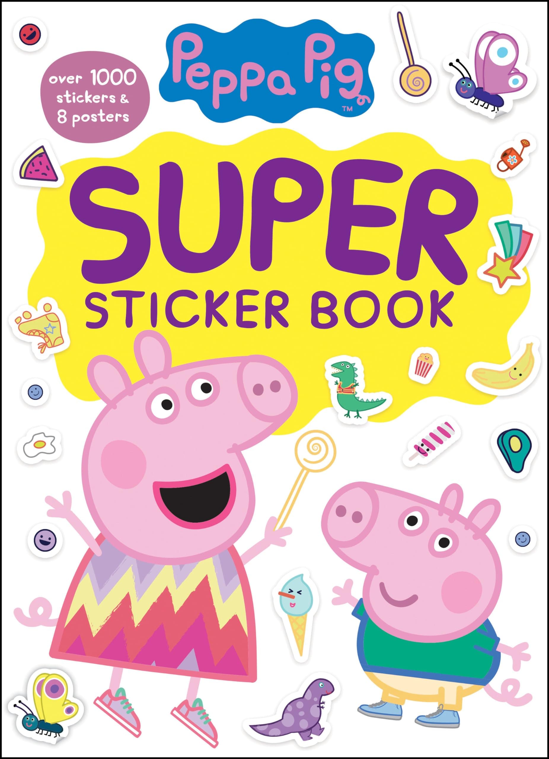 PEPPA PIG PEPPAS SUPER STICKER BK