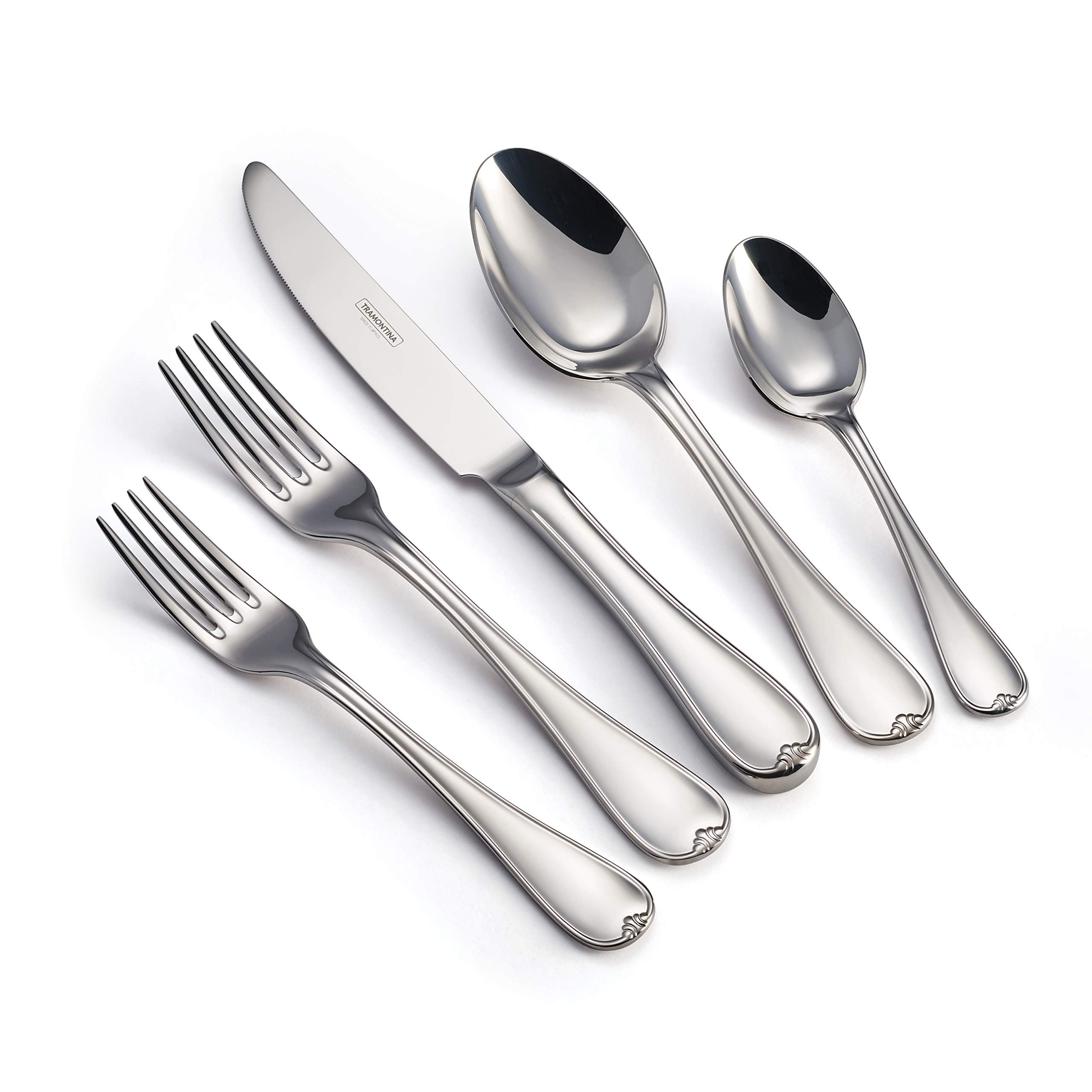 20 Piece Silverware Set - Vicenza Utensils Set