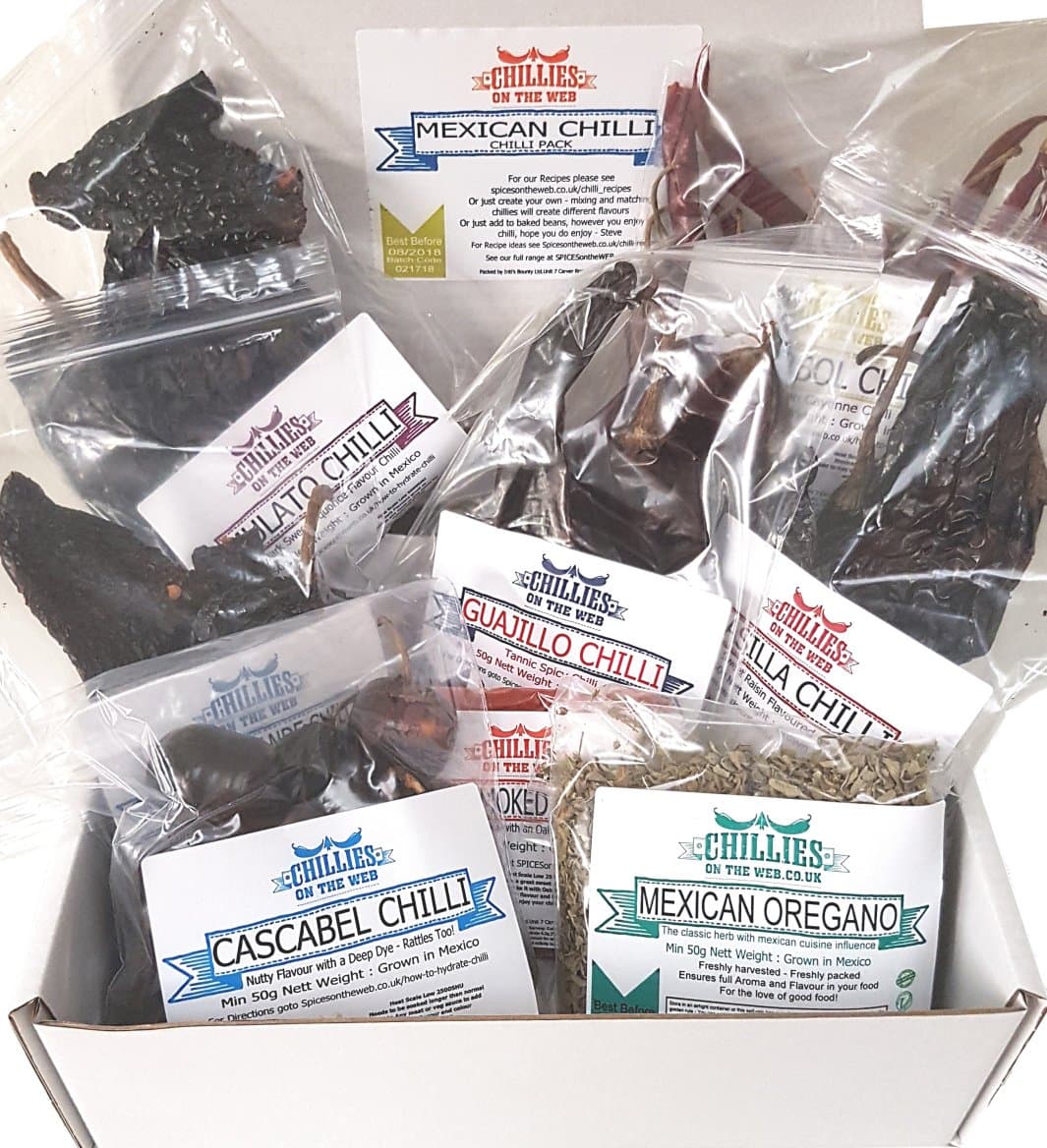 Mexican Chilli Pack 30g by CHILLIESontheWEB