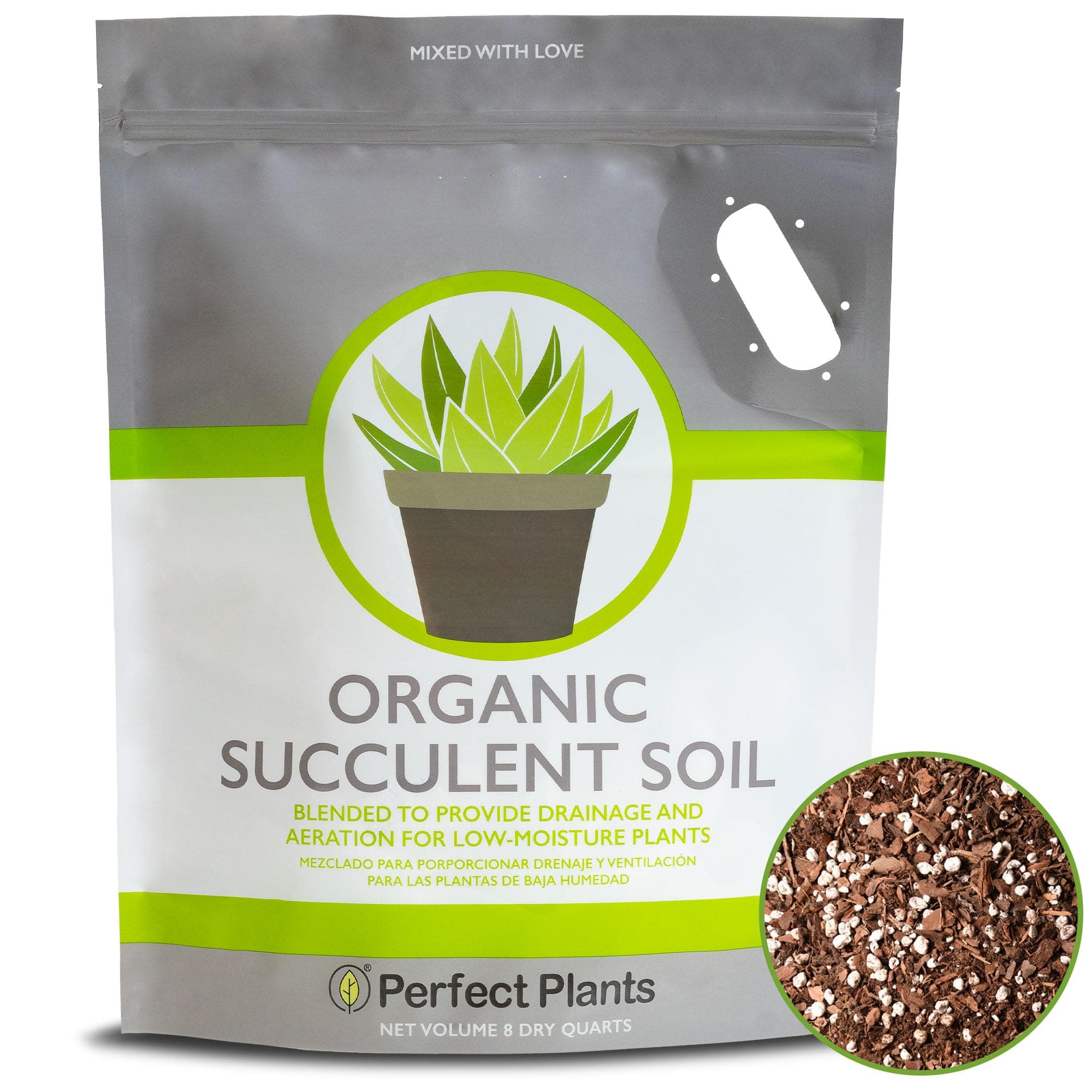 Succulent & Cactus Soil Mix by Perfect Plants (8QTS)