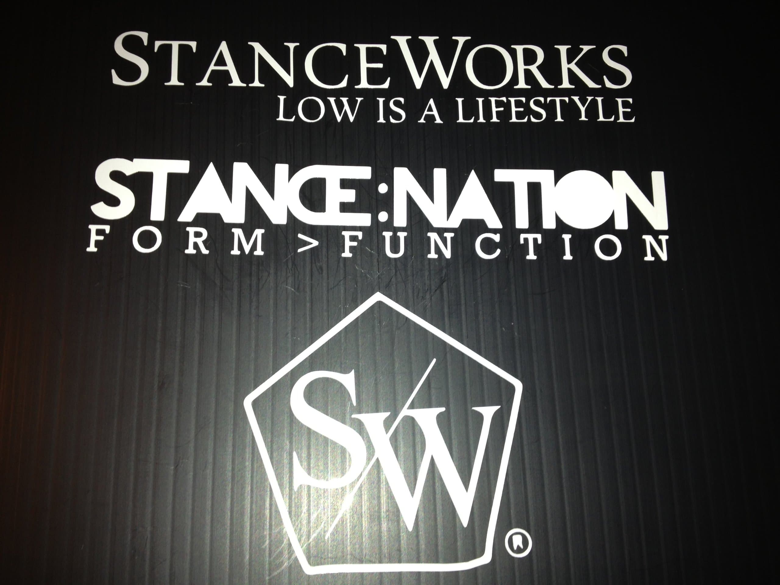 StanceWorks Decal