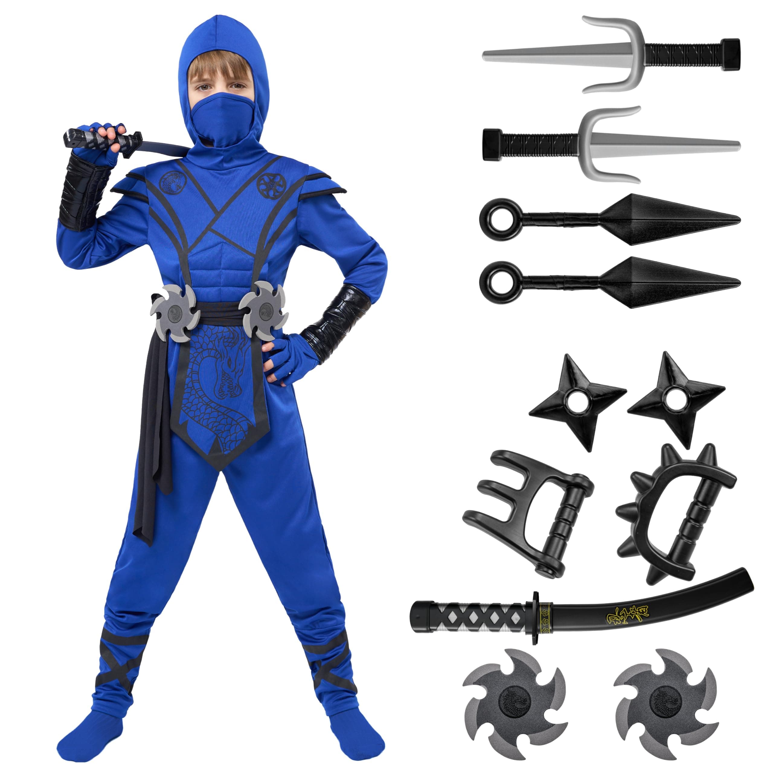 Ninja Dragon Costume Set