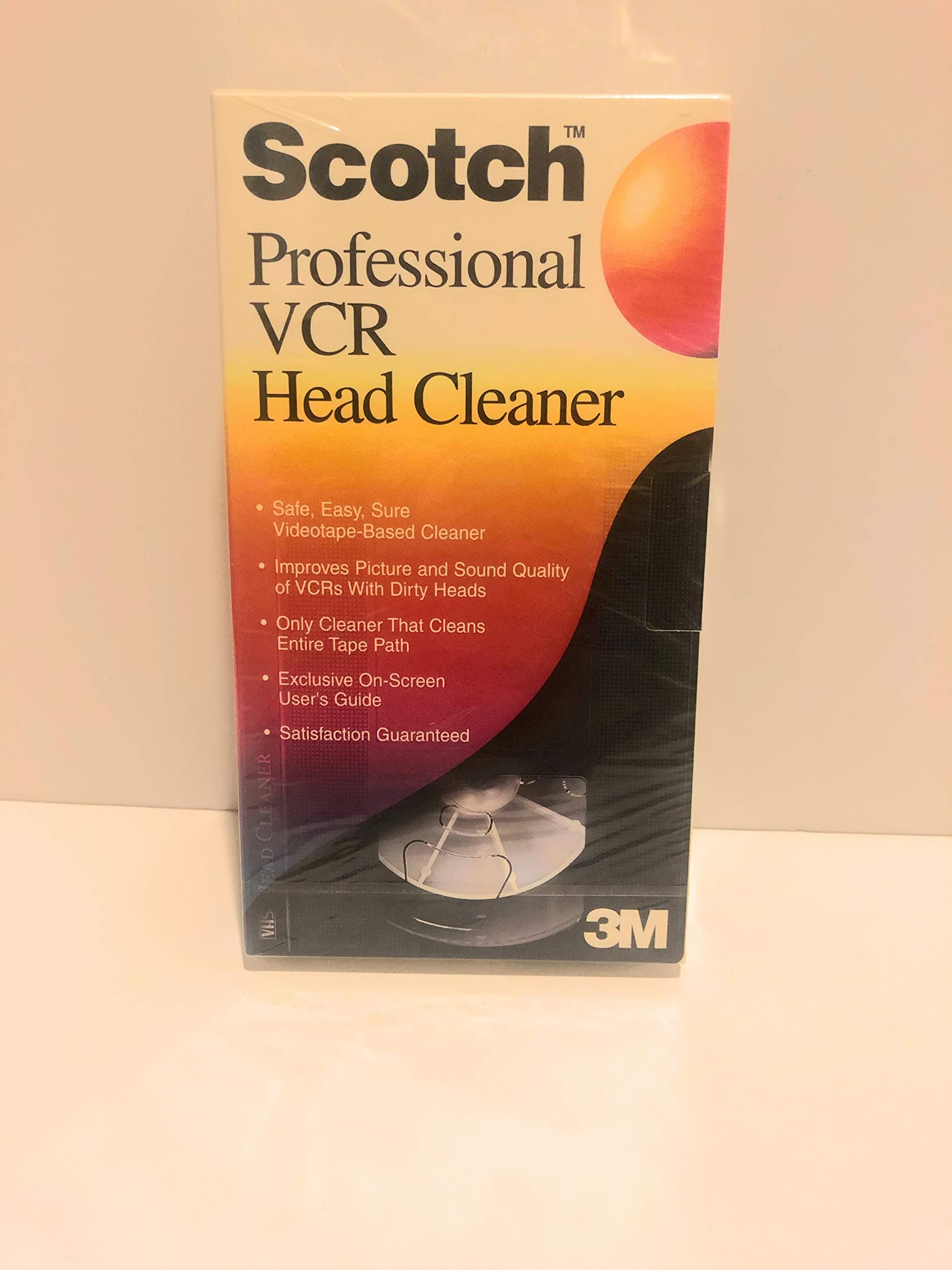 Scotch VCR Head Cleaner Plus