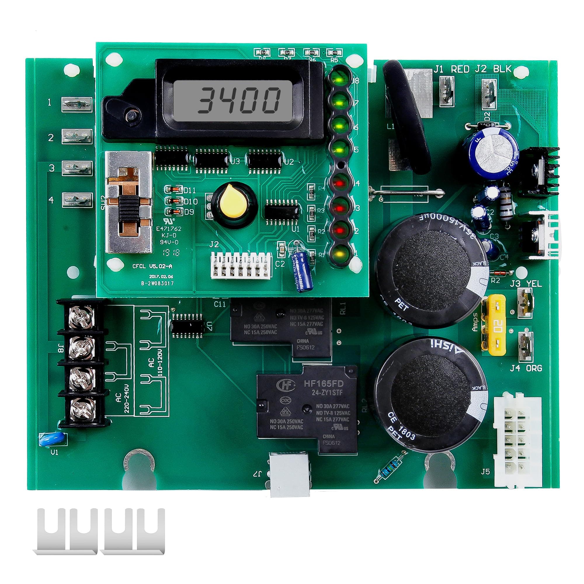 BLUE WORKS Printed Circuit Board+Display Board