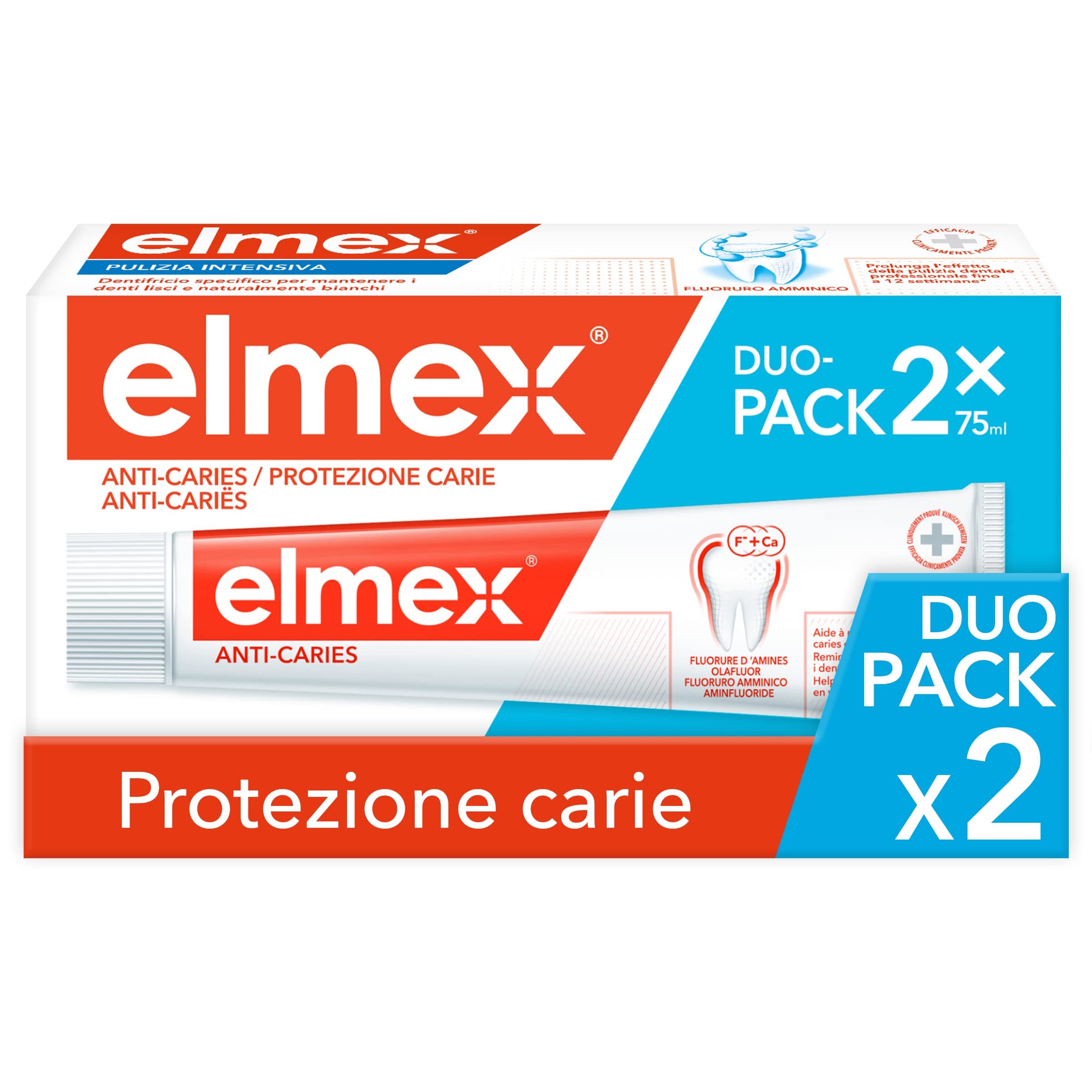 Elmex Anti-Decays Toothpaste 2 x 75ml