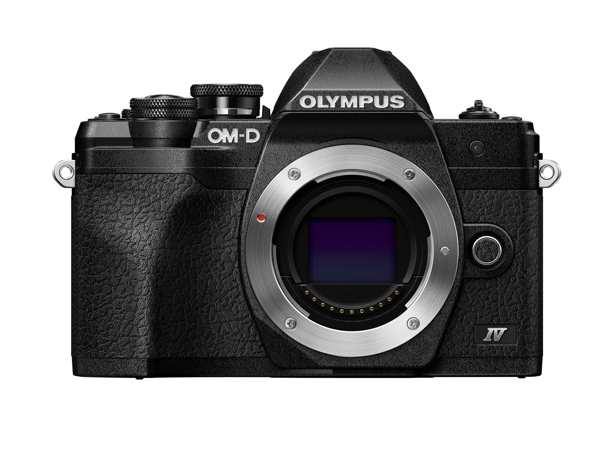 OM SYSTEM Olympus OM-D E-M10 Mark IV Black Camera Body