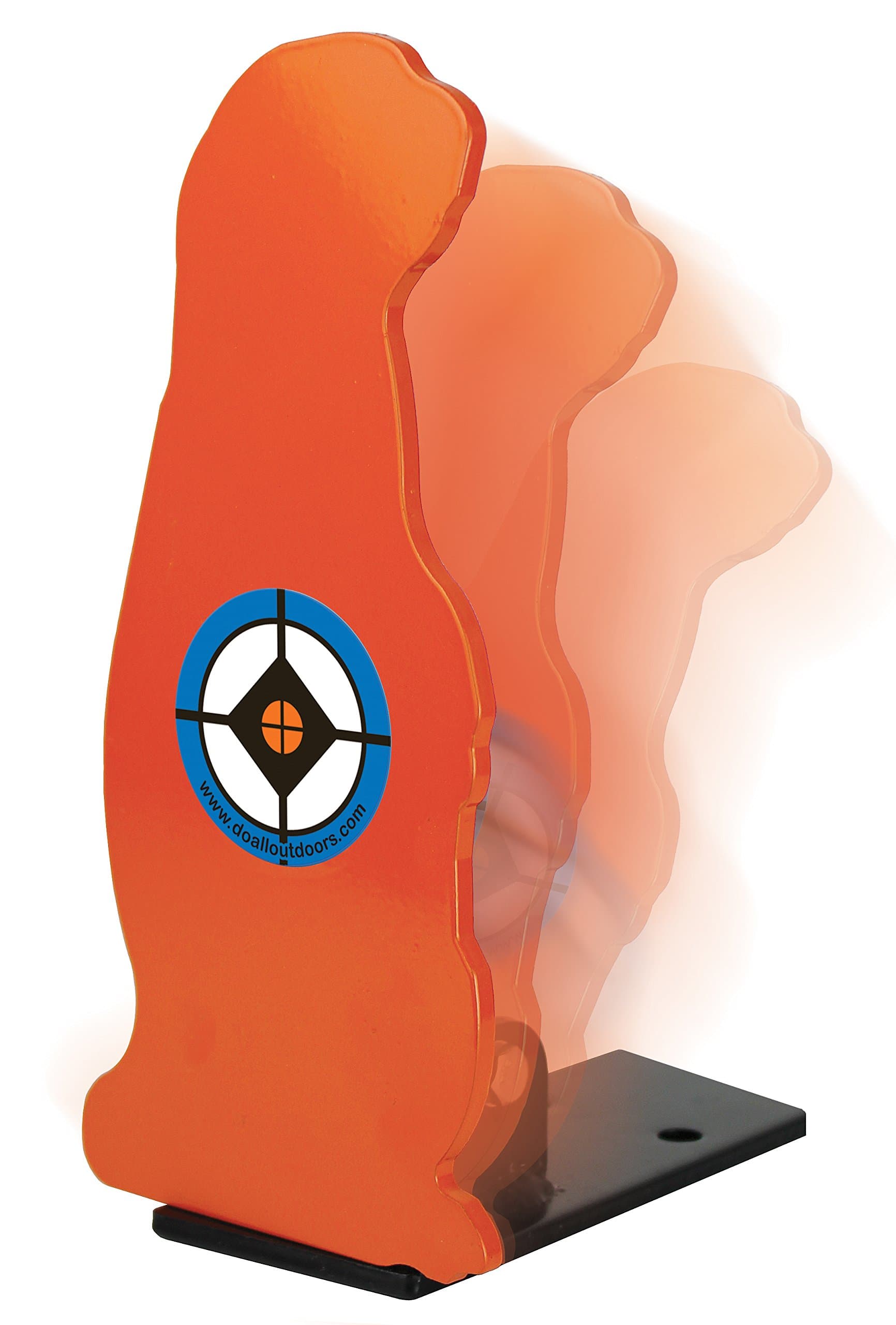 Do-All Outdoors Do All Outdoors Prairie Popper Pop-Up Steel .22 Shooting Target,Orange