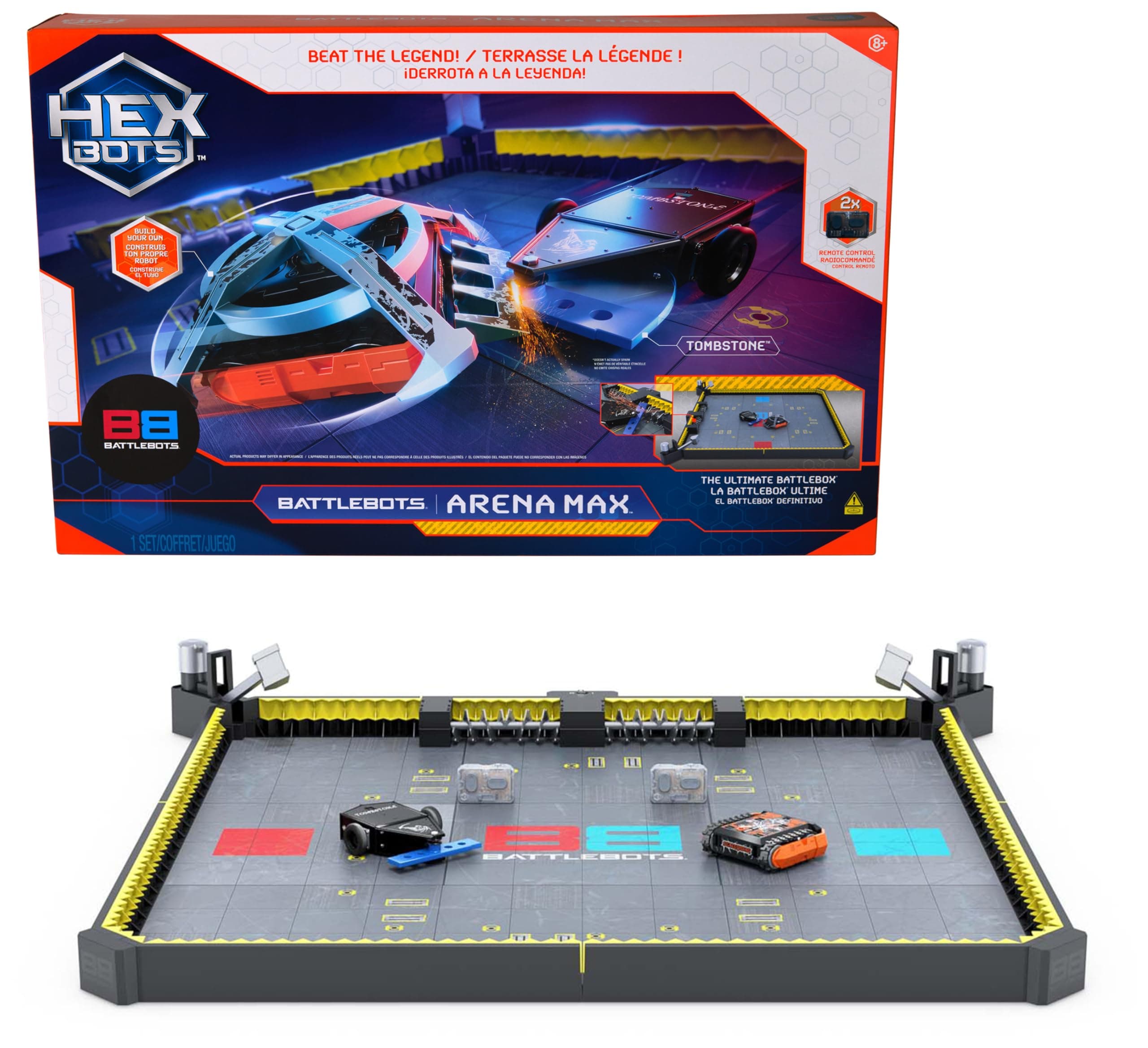 HEX BOTS BattleBots Arena Max Rfrsh GML