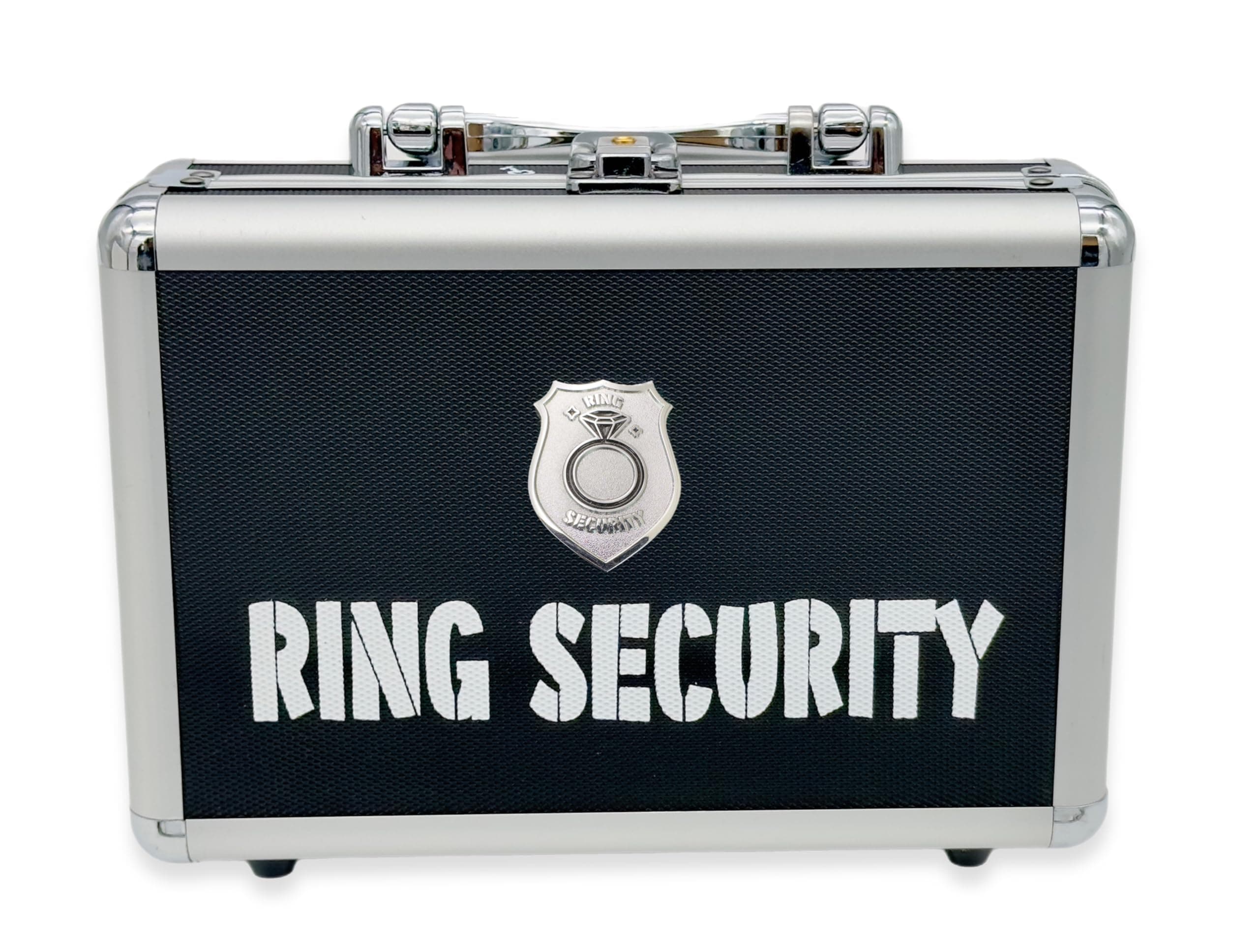 Ring Bearer Proposal Gift Box. Ring Security Case (Briefcase) for Wedding Ceremony