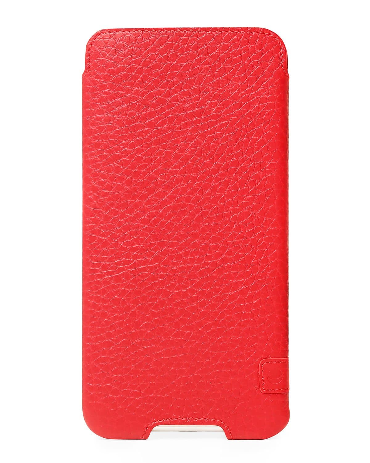 Beyza Cases Zero a Thin Leather Sleeve Pouch Case for iPhone X - Red