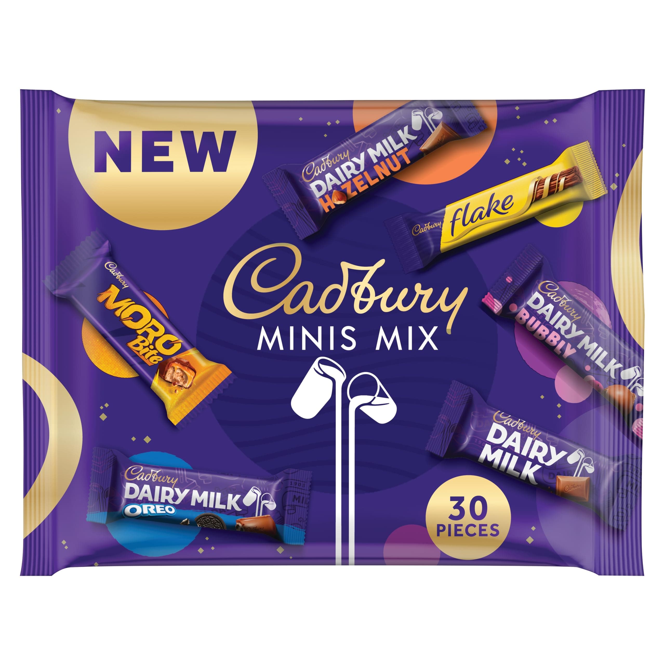 Cadbury Minis Mix Chocolate 30 Pieces