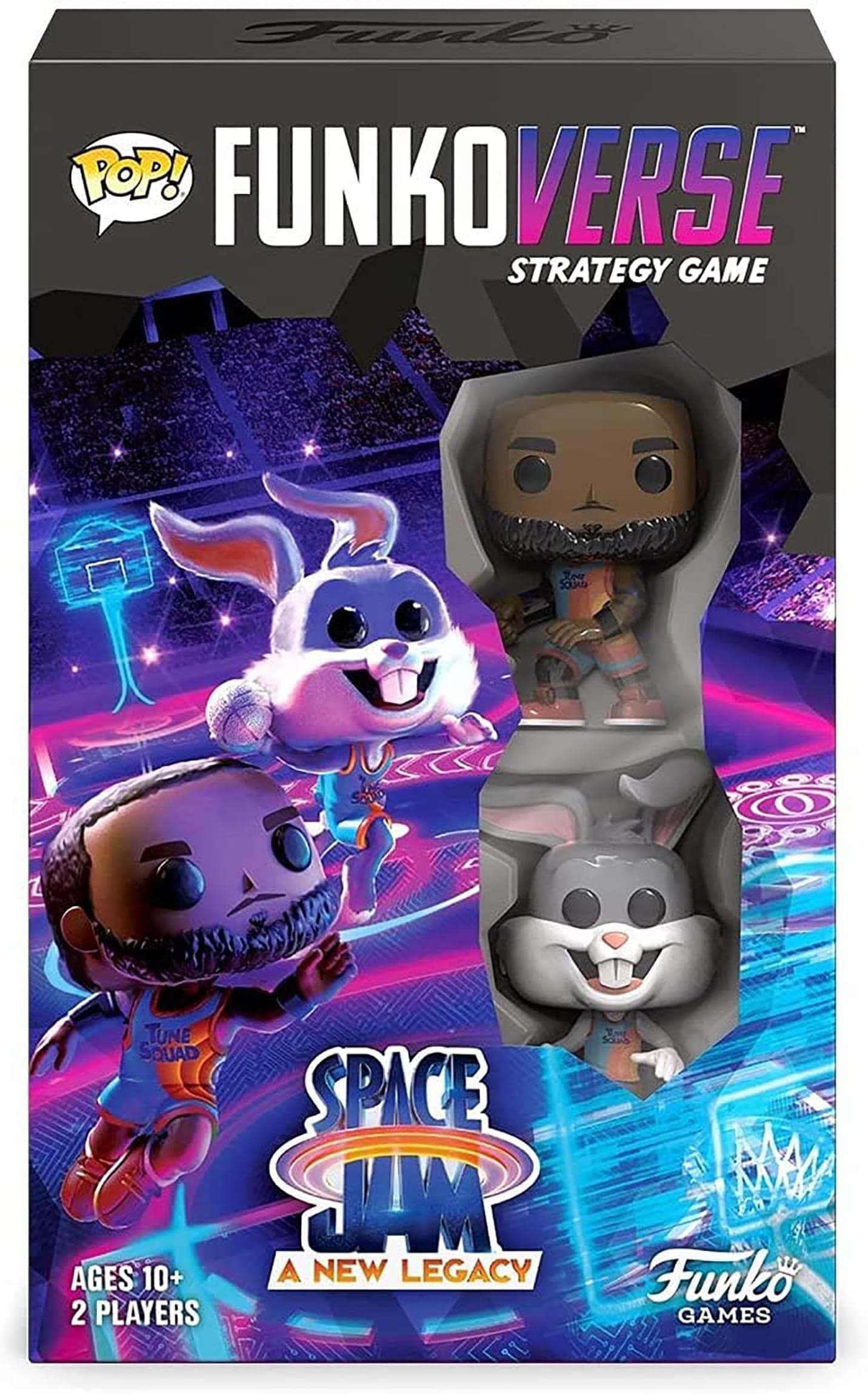 Funkoverse Strategy Game Space Jam 2 100 Two Pack