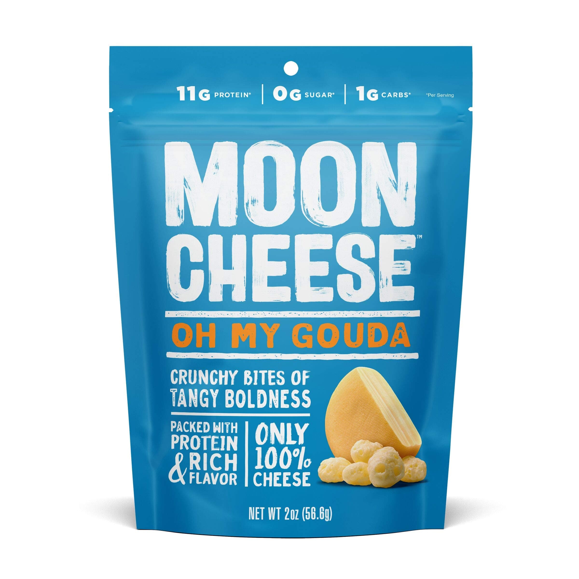 Moon Cheese Snacks, Gouda ‑ 2 oz pouch
