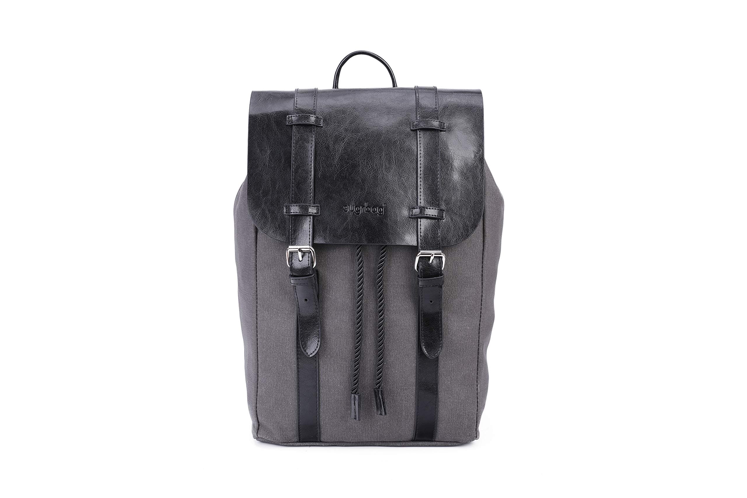 sugrbag Popy Backpack Grey / Black