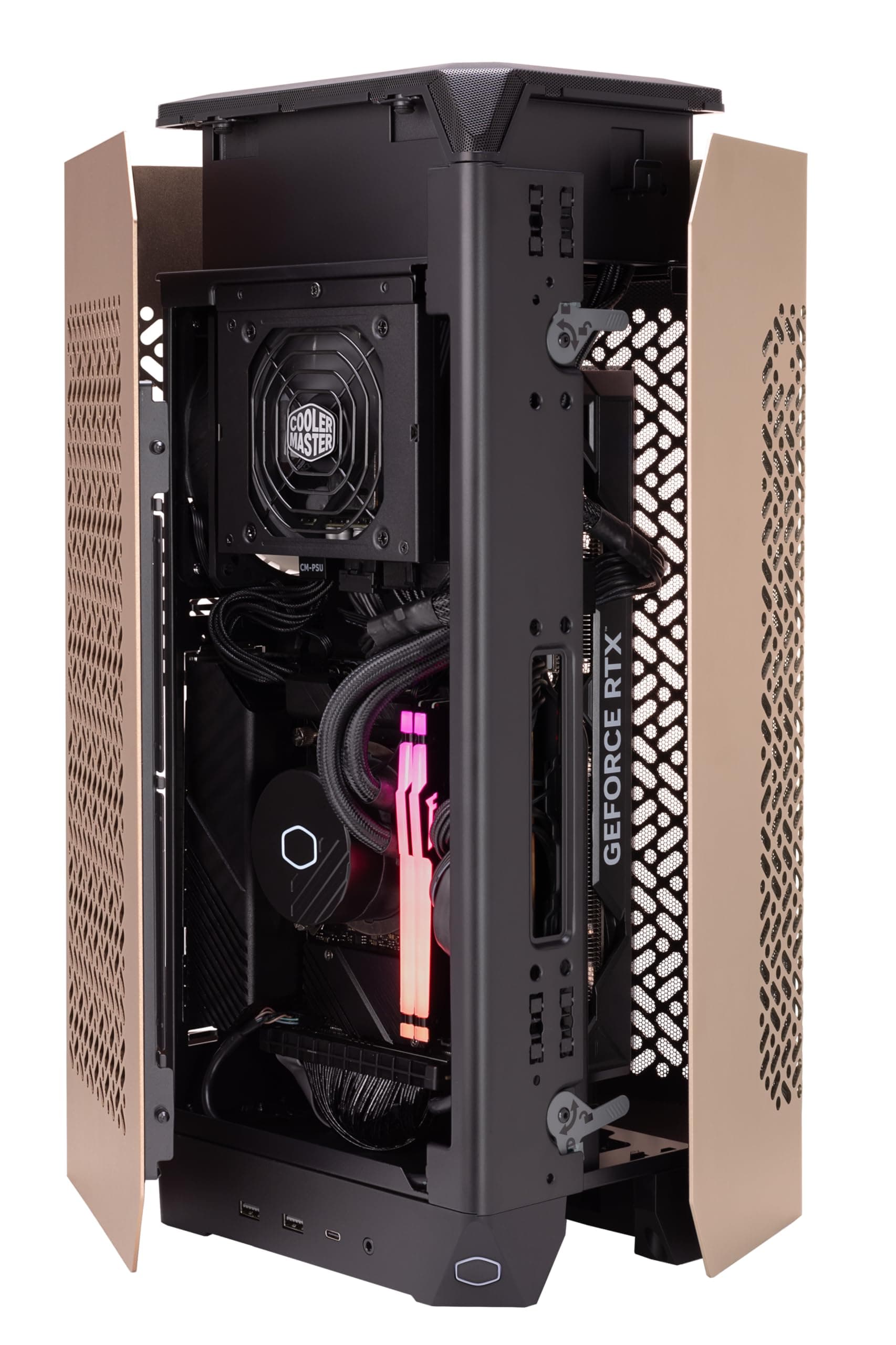 Cooler Master NC1 Pro Mini ITX Gaming PC - i7 14700F - NVIDIA GeForce RTX 4070 Super - 32GB DDR5 5600MHz - 1TB M.2 NVMe SSD - WiFi - Windows 11 - Desktop Computer
