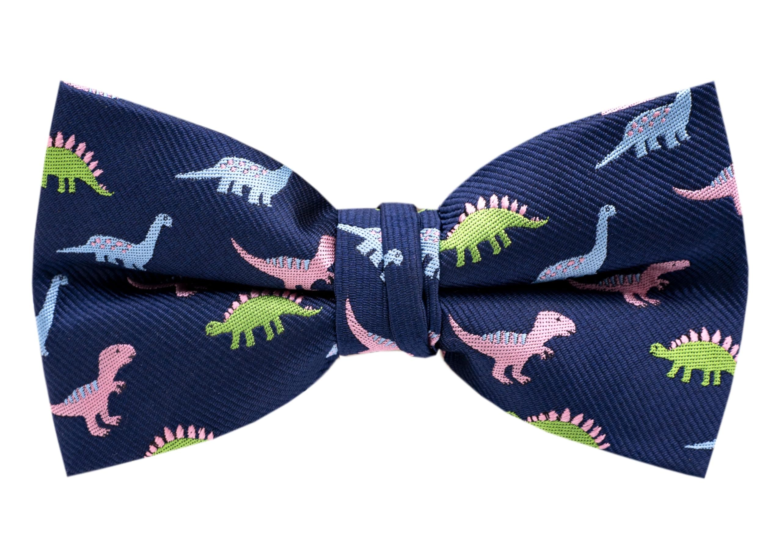 Men's Bow Ties Pre-Tied Adjustable Fun Pattern Bow Ties for Men