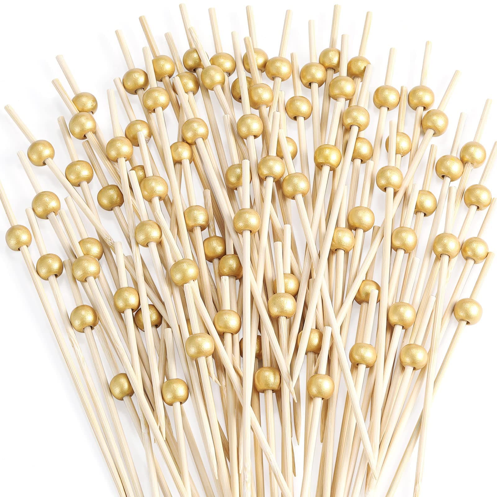 Gold Cocktail Picks