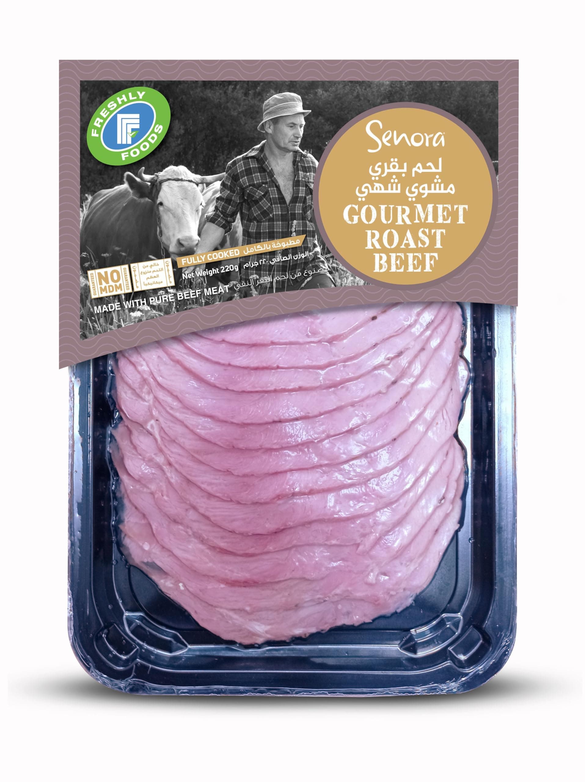 Senora Gourmet Roast Beef 220g