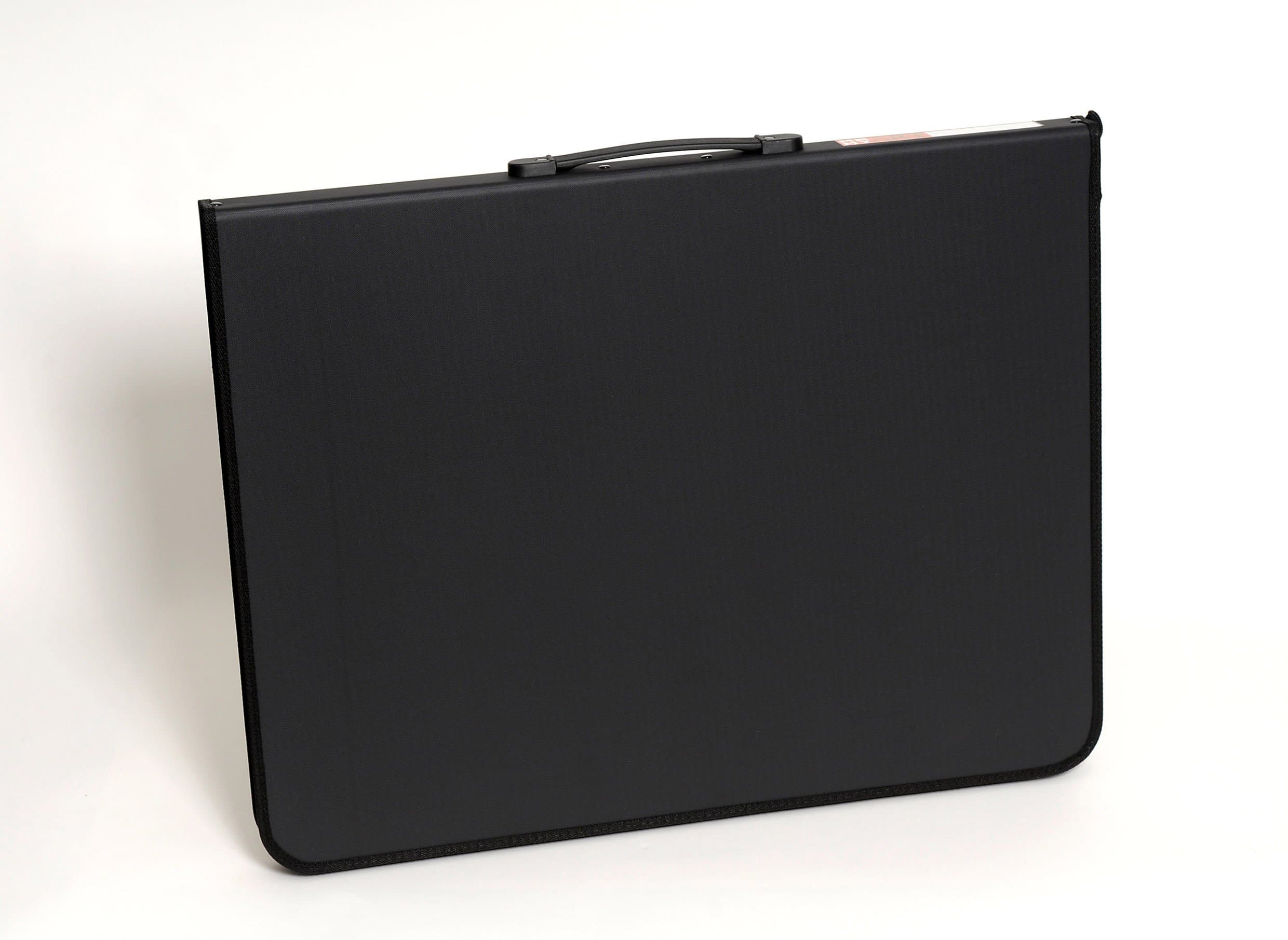 A2 High Quality Portfolio Ring-Binder Folder Case - A2, A3, A4 Black- Extra Strong and Firm. Lightweight Design.