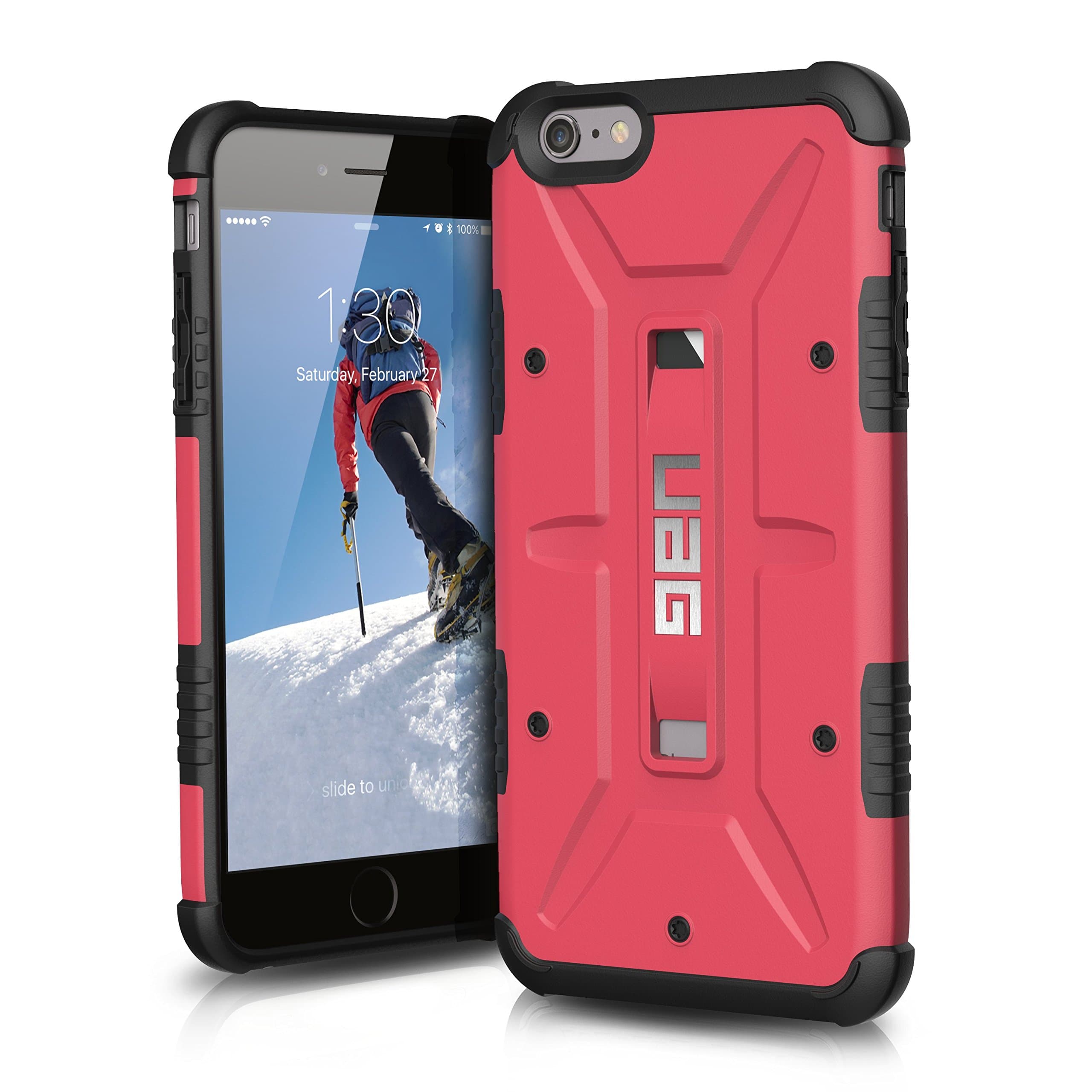 UAG iPhone 6 Plus/iPhone 6s Plus Feather-Light Composite [Pink] Military Drop Tested Phone Case