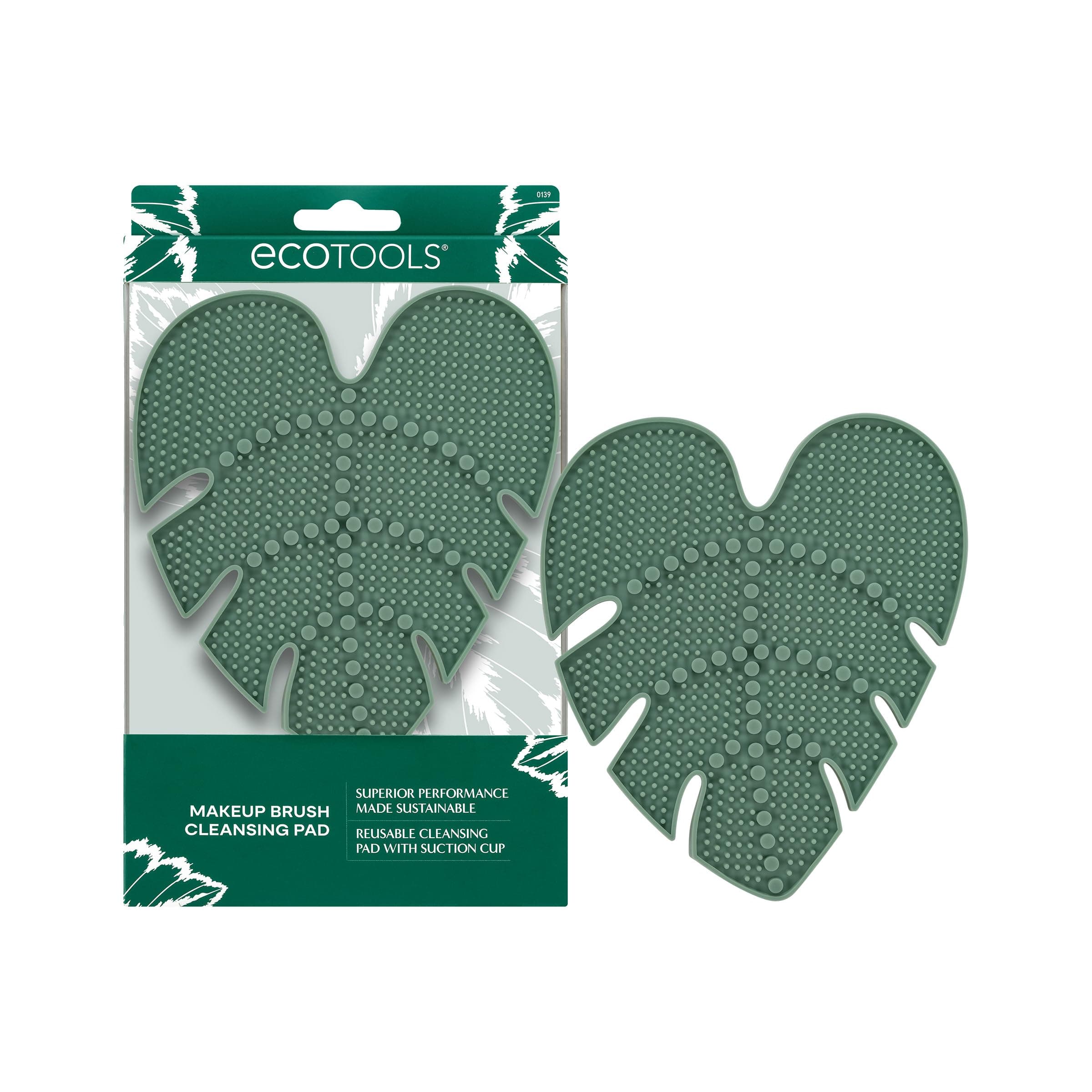 Makeup Brush Cleansing Pad, Cleaner Mat For Deep Cleaning Tools, Use With Makeup Brush Shampoo, 100% Silicone, Easy To Clean, Features Suction Cup For Easy Usage, Cruelty-Free, 1 Count