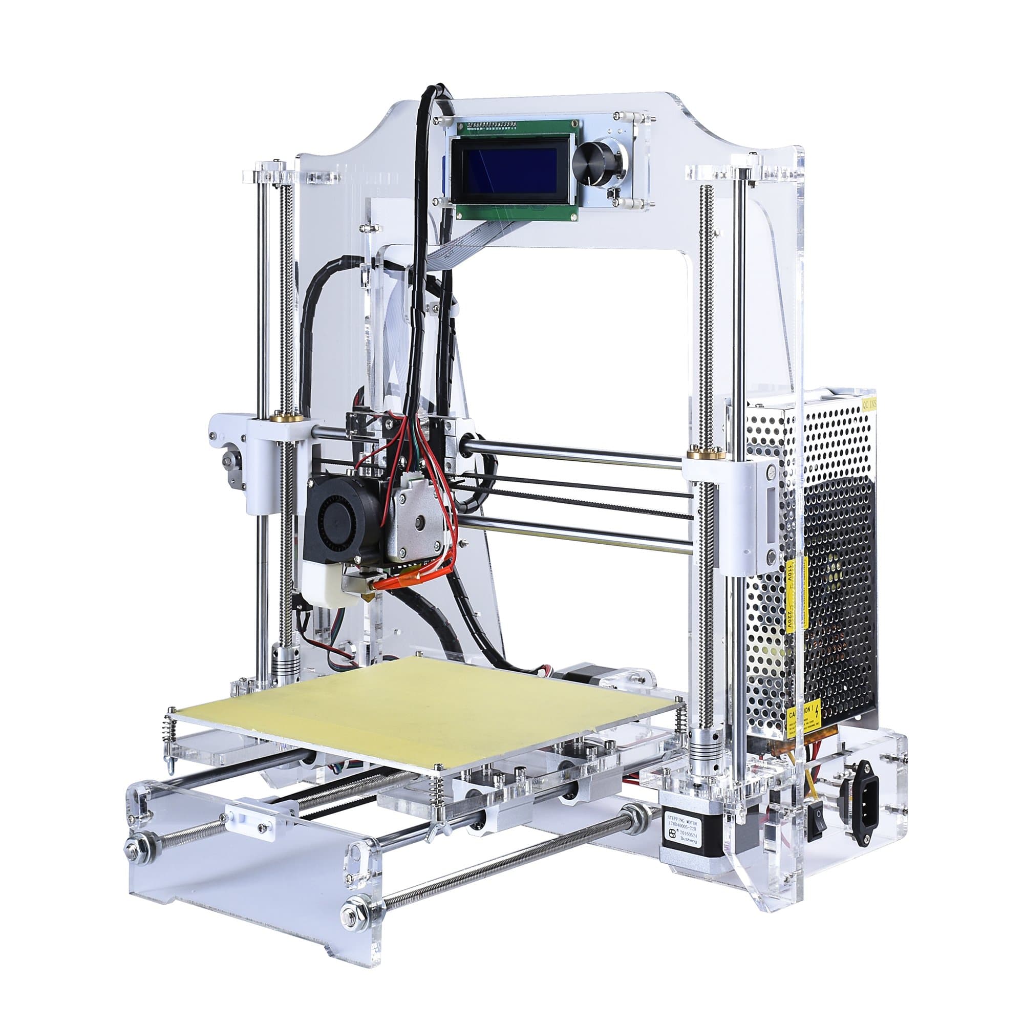 Upgraded DIY Desktop 3D Printer Reprap prusa I3, Black