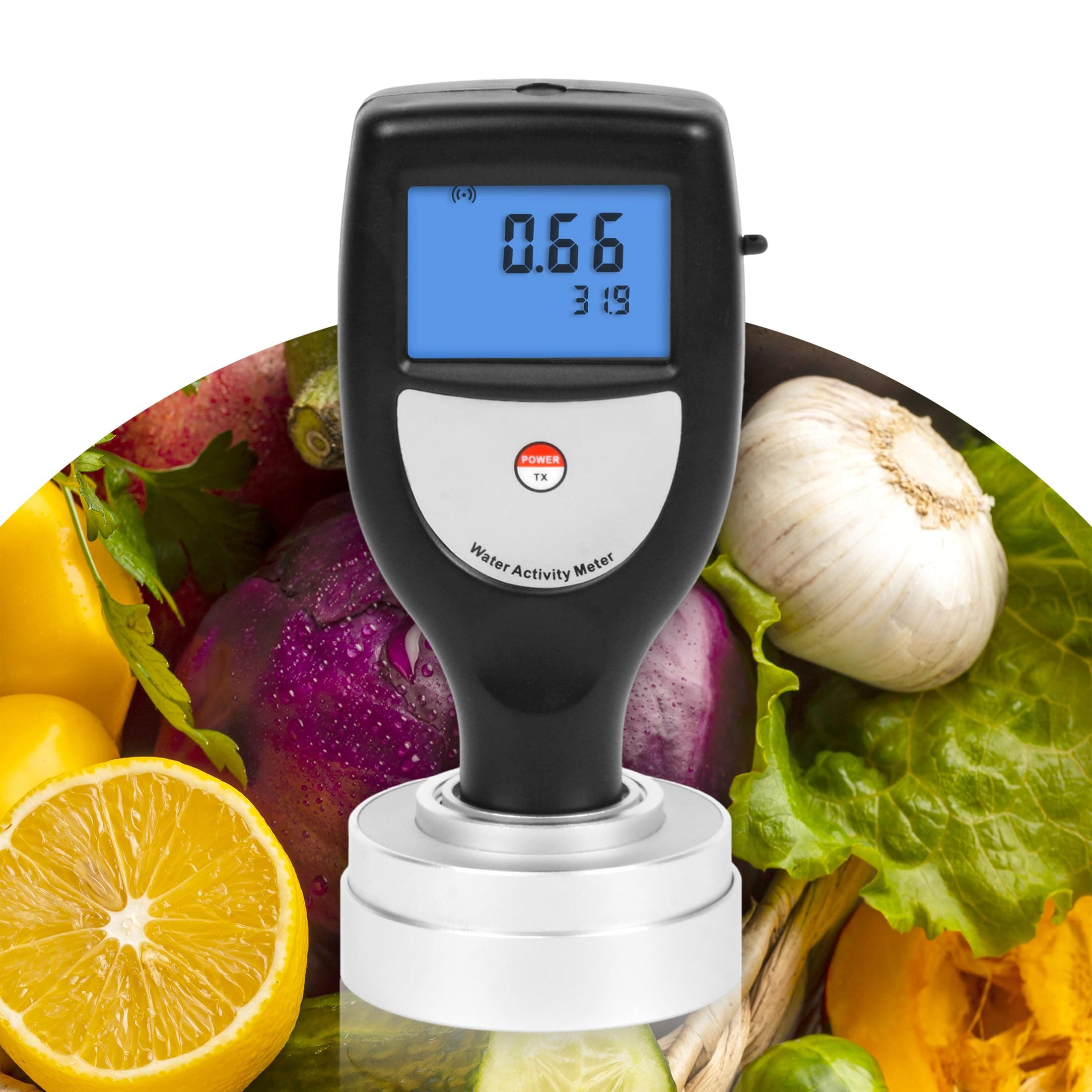 Water Activity Meter with USB Data Cable & Software for PC Smart Food Water Activity Meter WA-60AS