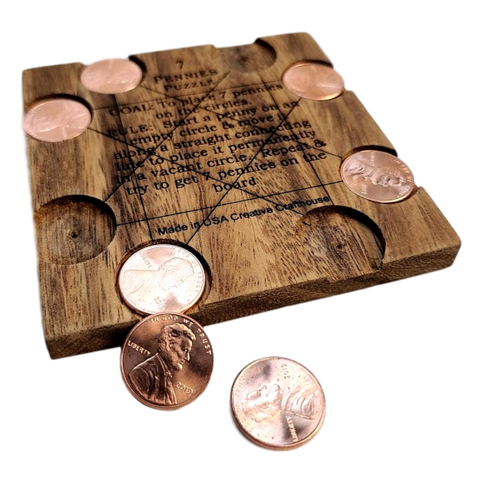 Creative Crafthouse7 Pennies Puzzle