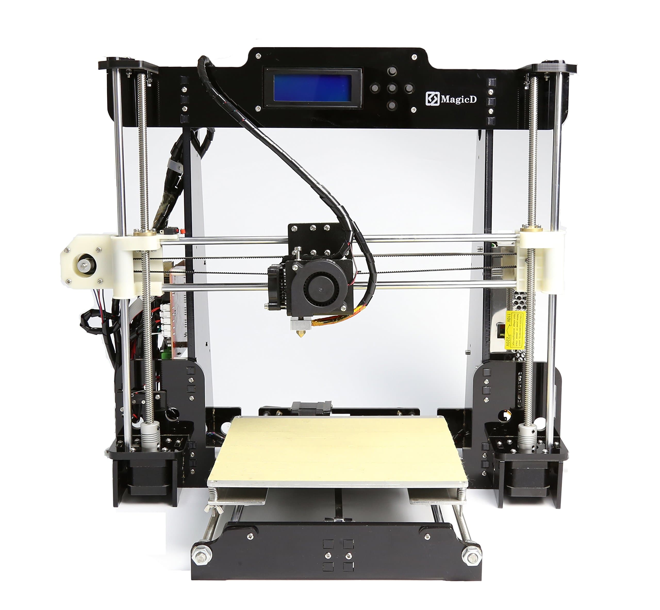 MZEDE High Performance Anet A8 RepRap 3D Printer DIY Kit, Classic A8 RepRap 3D Printer, Desktop 3D Printer, Print PLA, ABS Filament, Easy To Assemble,UK Standard Plug.