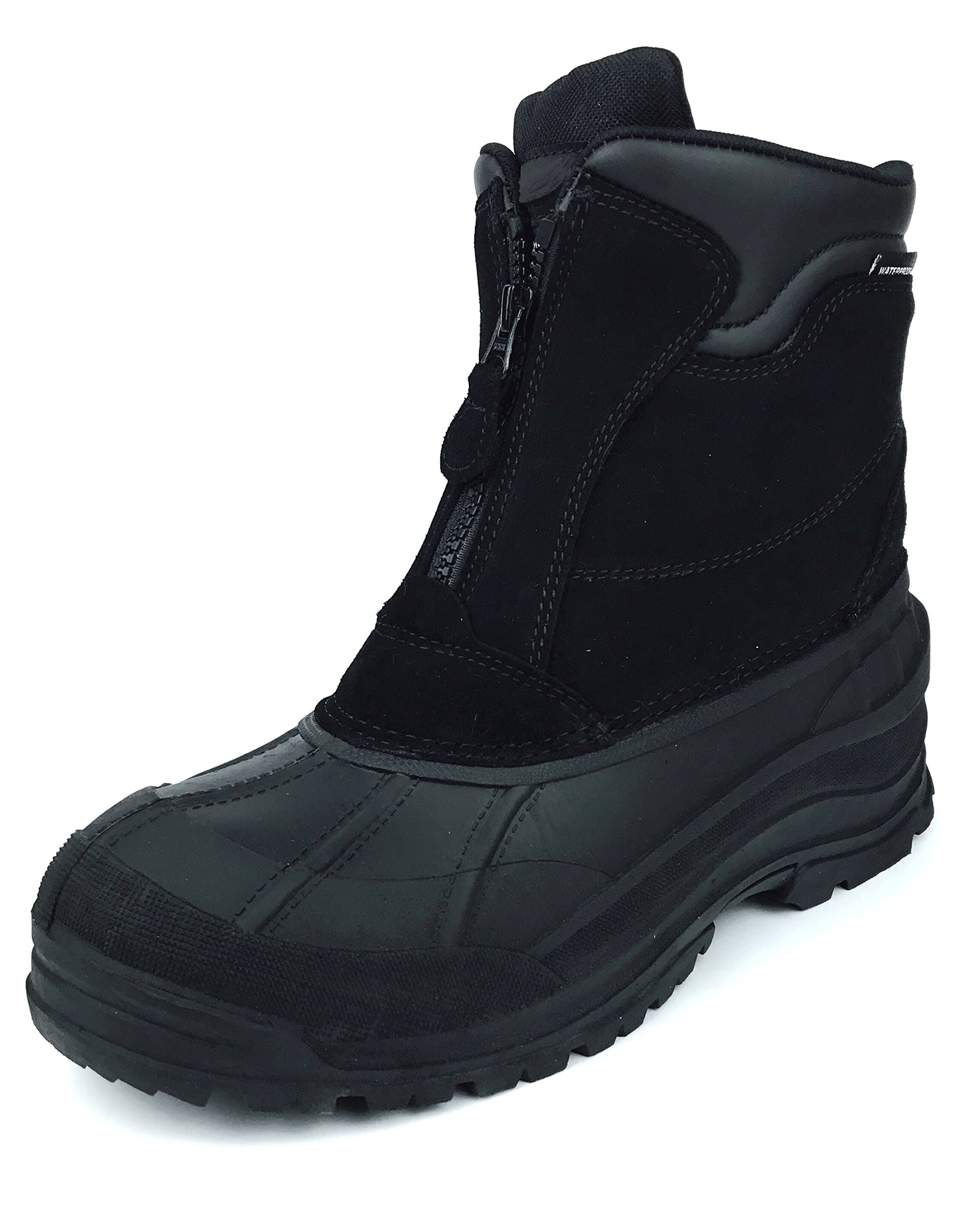 A106 Winter Duck Snow Boot Black 11
