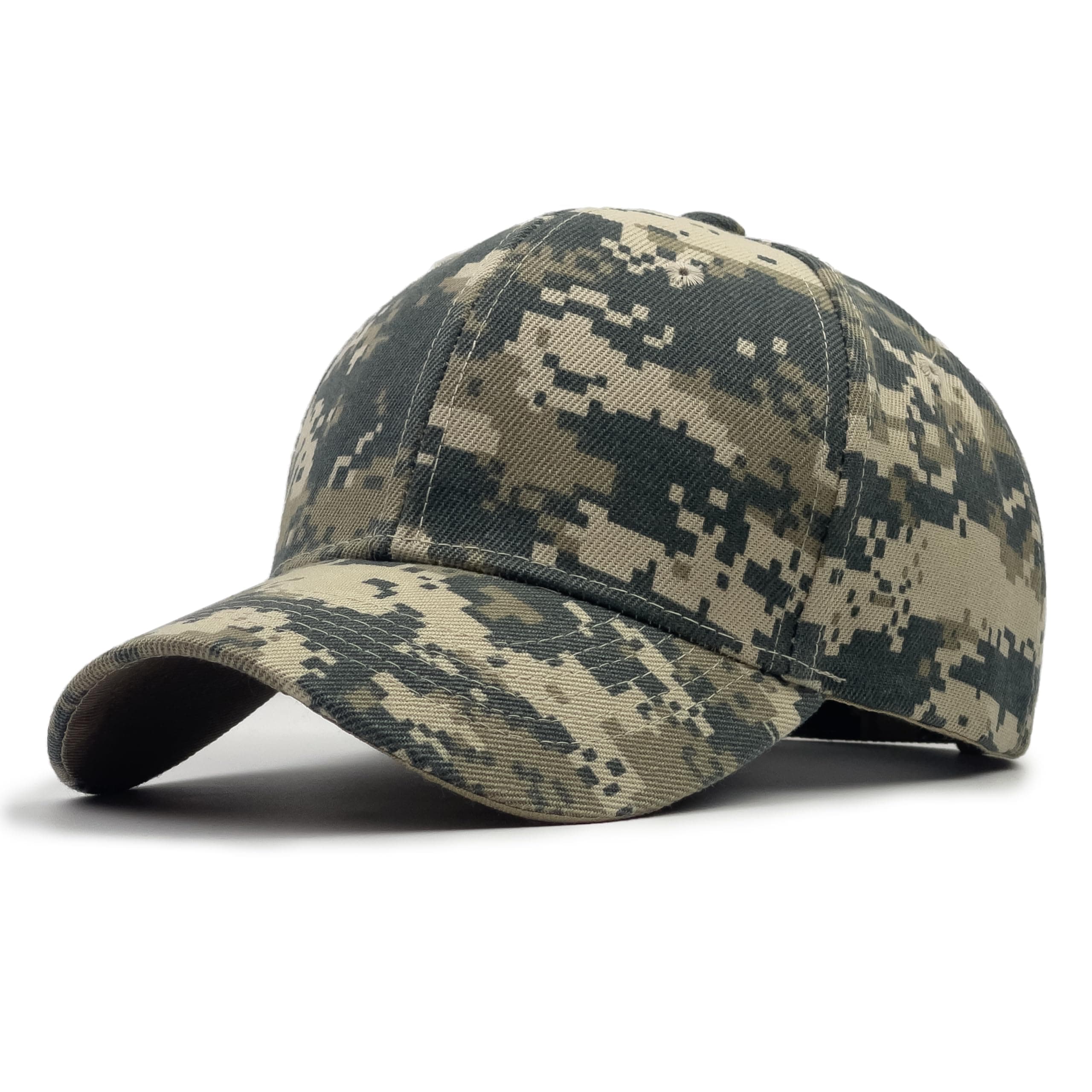 Structured Baseball Cap with Adjustable Closure - Performance Hat for Outdoor Activities