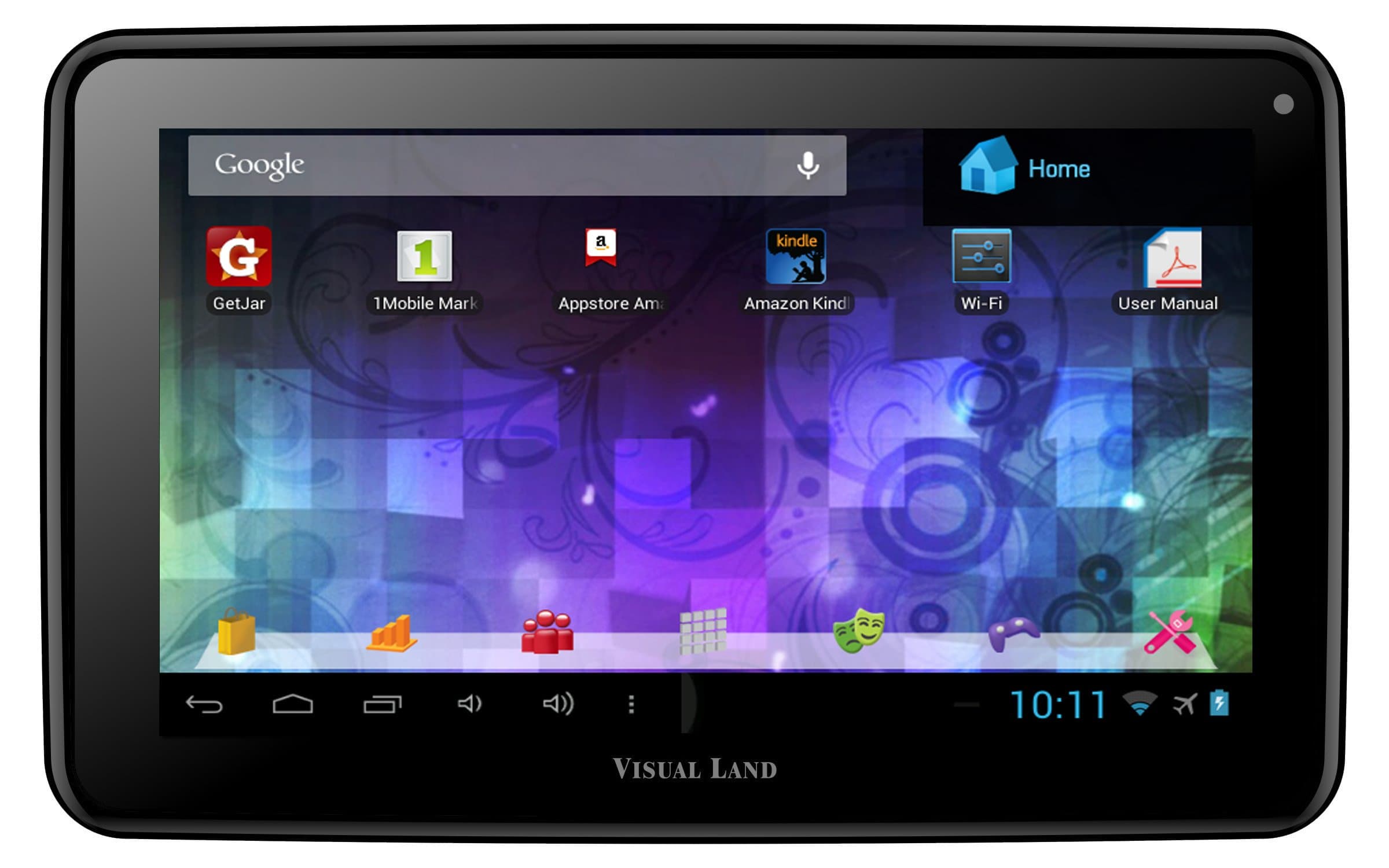 Prestige 7L - 7" Android Tablet with 8GB Memory (Black)