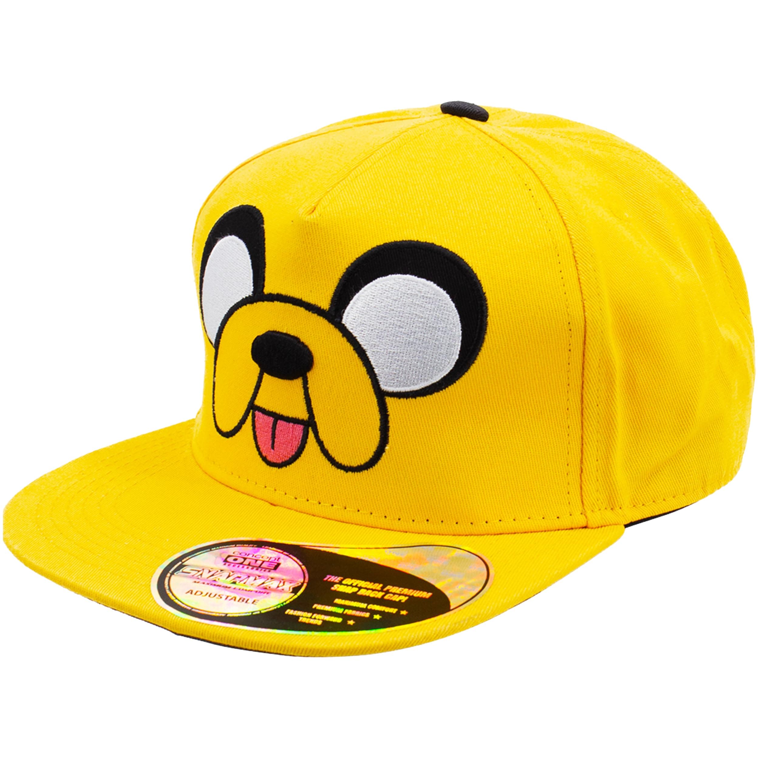 Adventure Time Baseball Cap, Adjustable Snapback Hat with Flat Brim