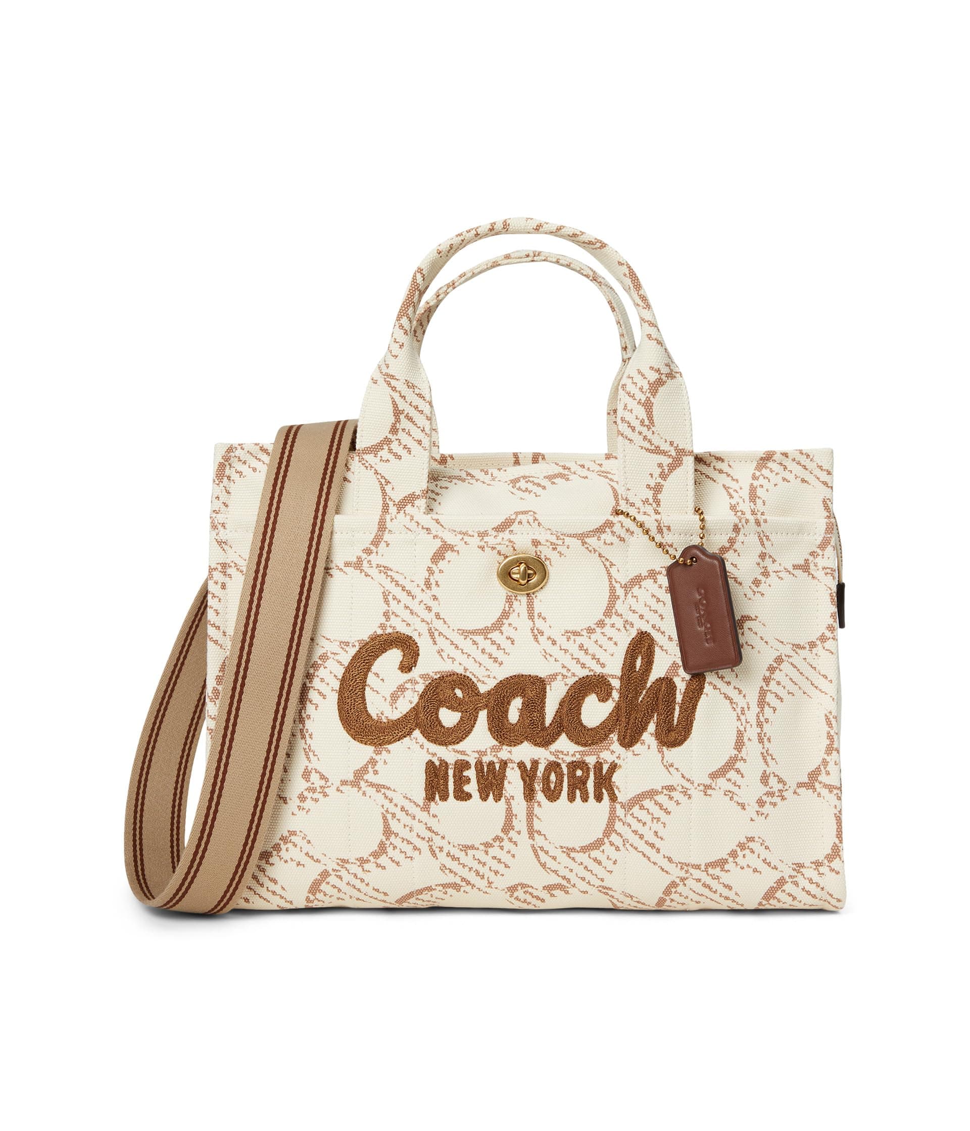 Coach Cargo Tote, B4/Natural Multi, One Size