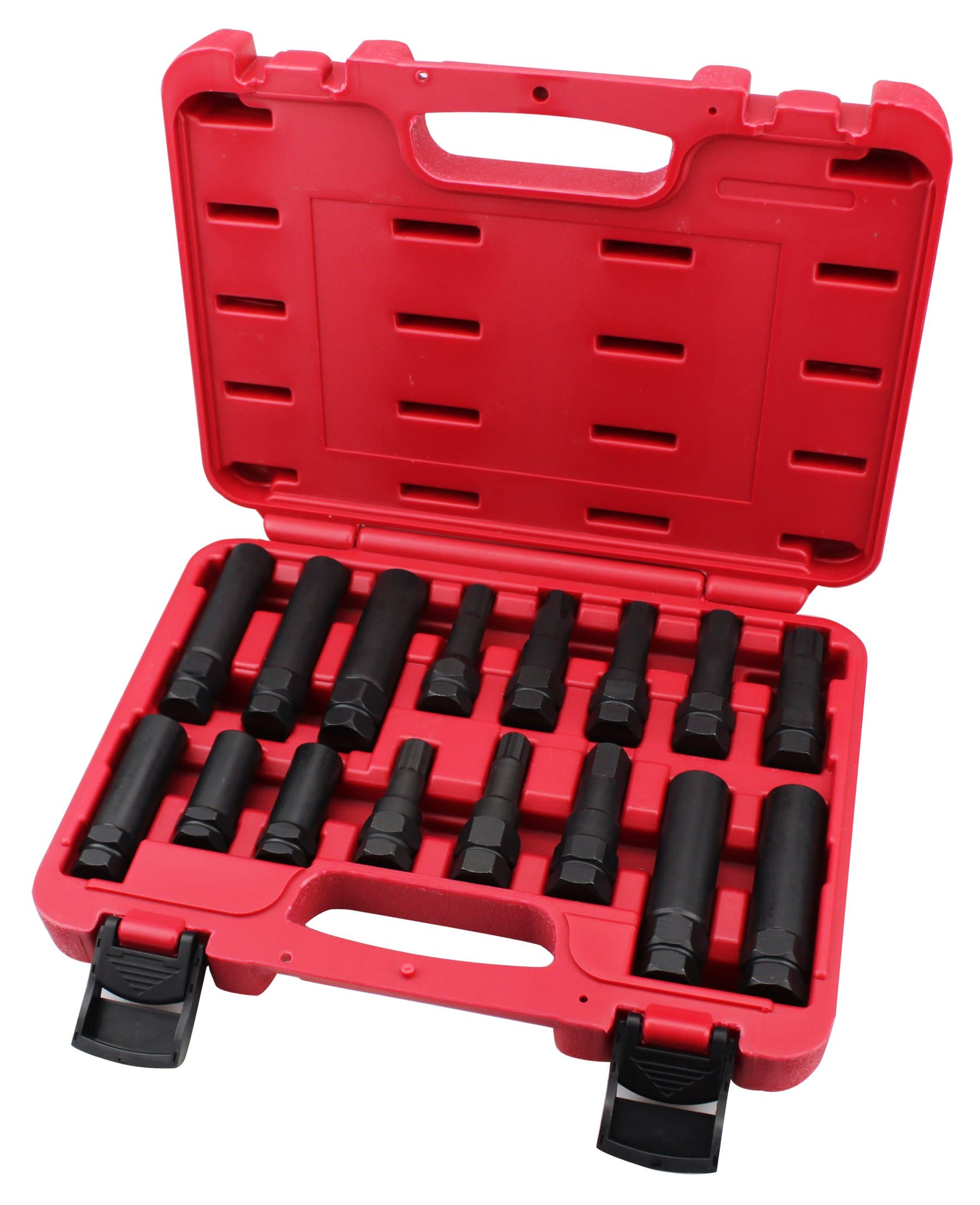 16PCS Master Wheel Locking Lug Key Set, Wheel Lock Removal Kit