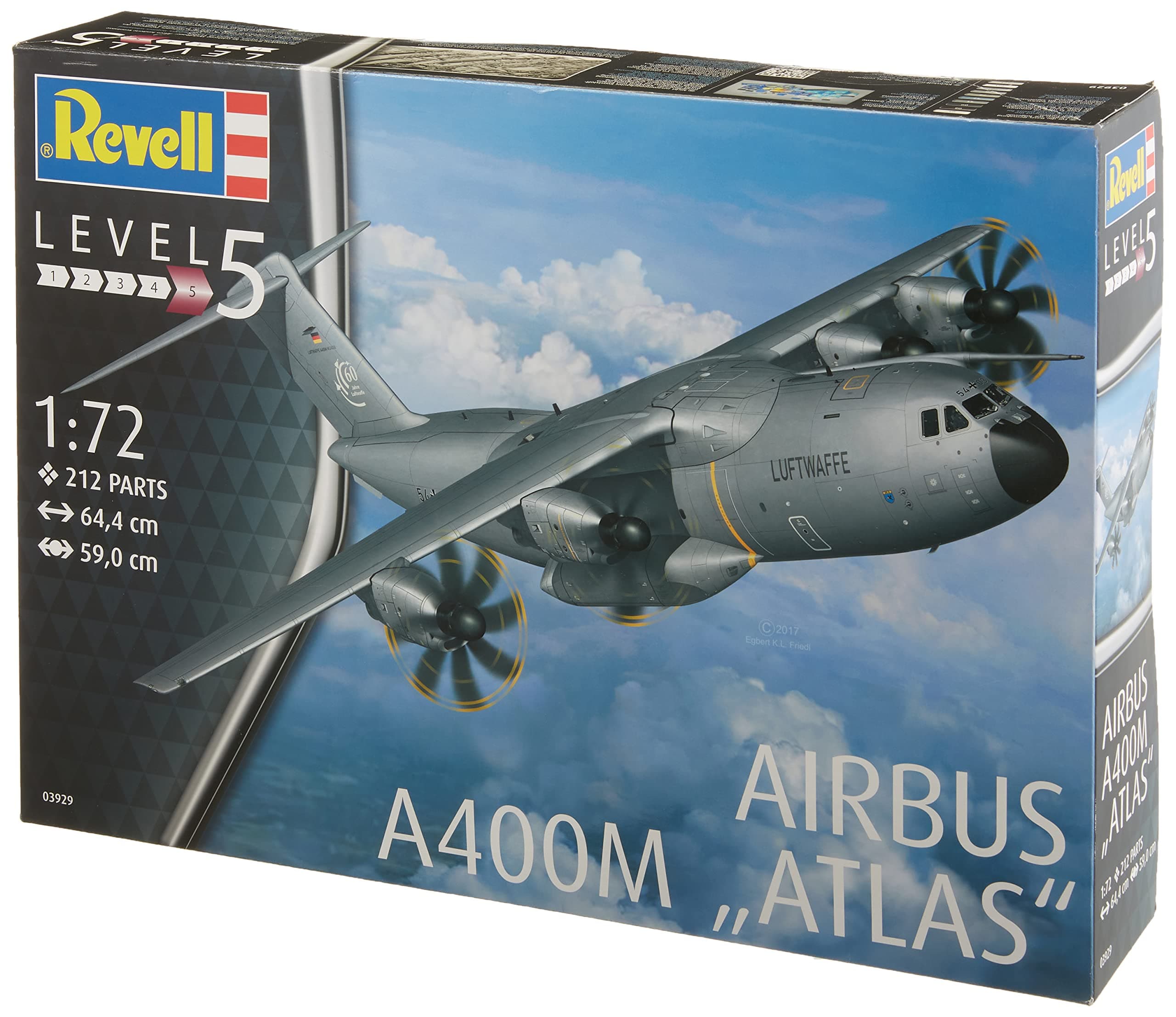 Revell 03929 Airbus A400M Luftwaffe Model Kit