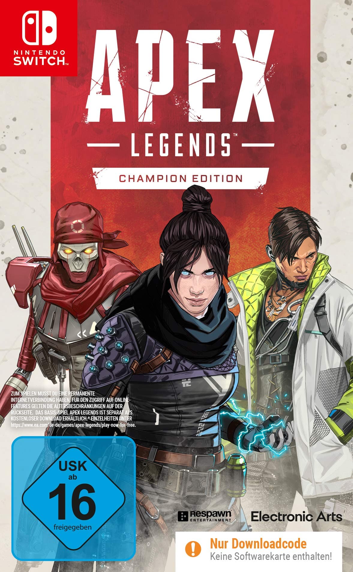 Apex Champion Edition Switch CiaB Code in a Box [German Version]