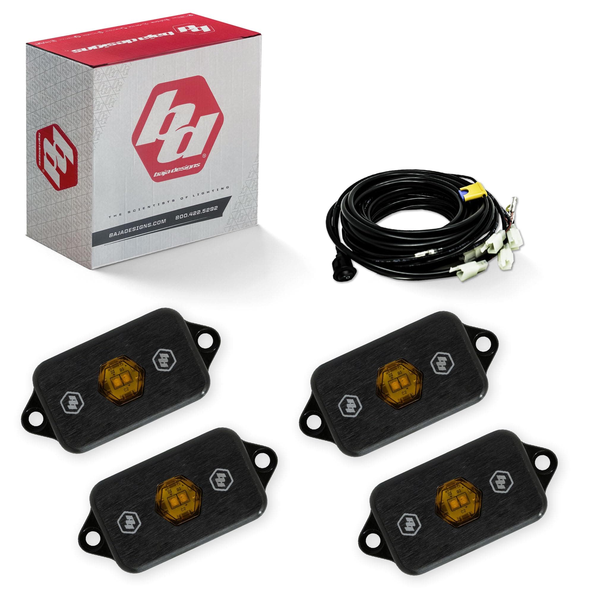 LED Rock Light Kit (Amber)