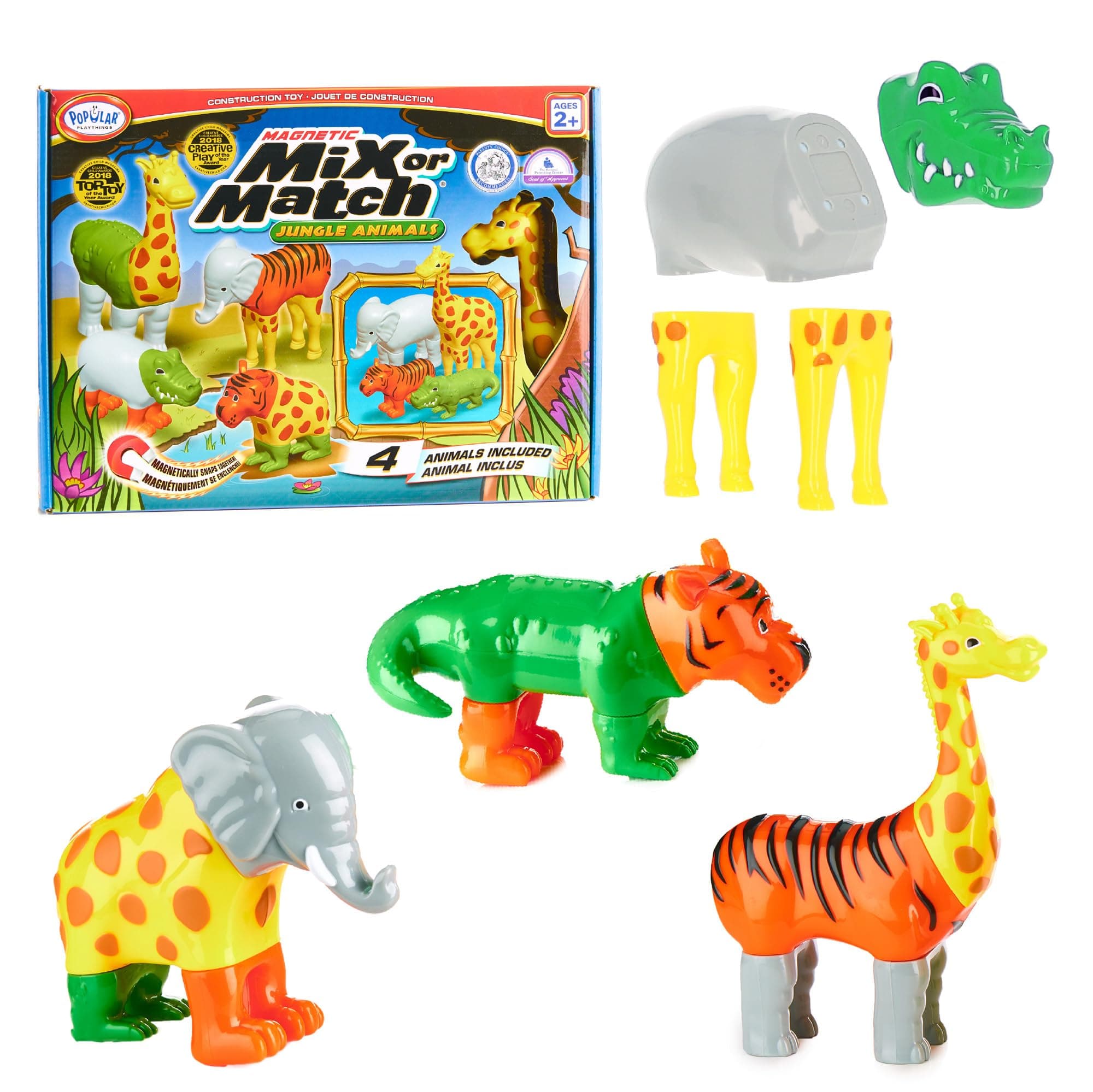 Mix Or Match: Jungle Animals- Multi Color