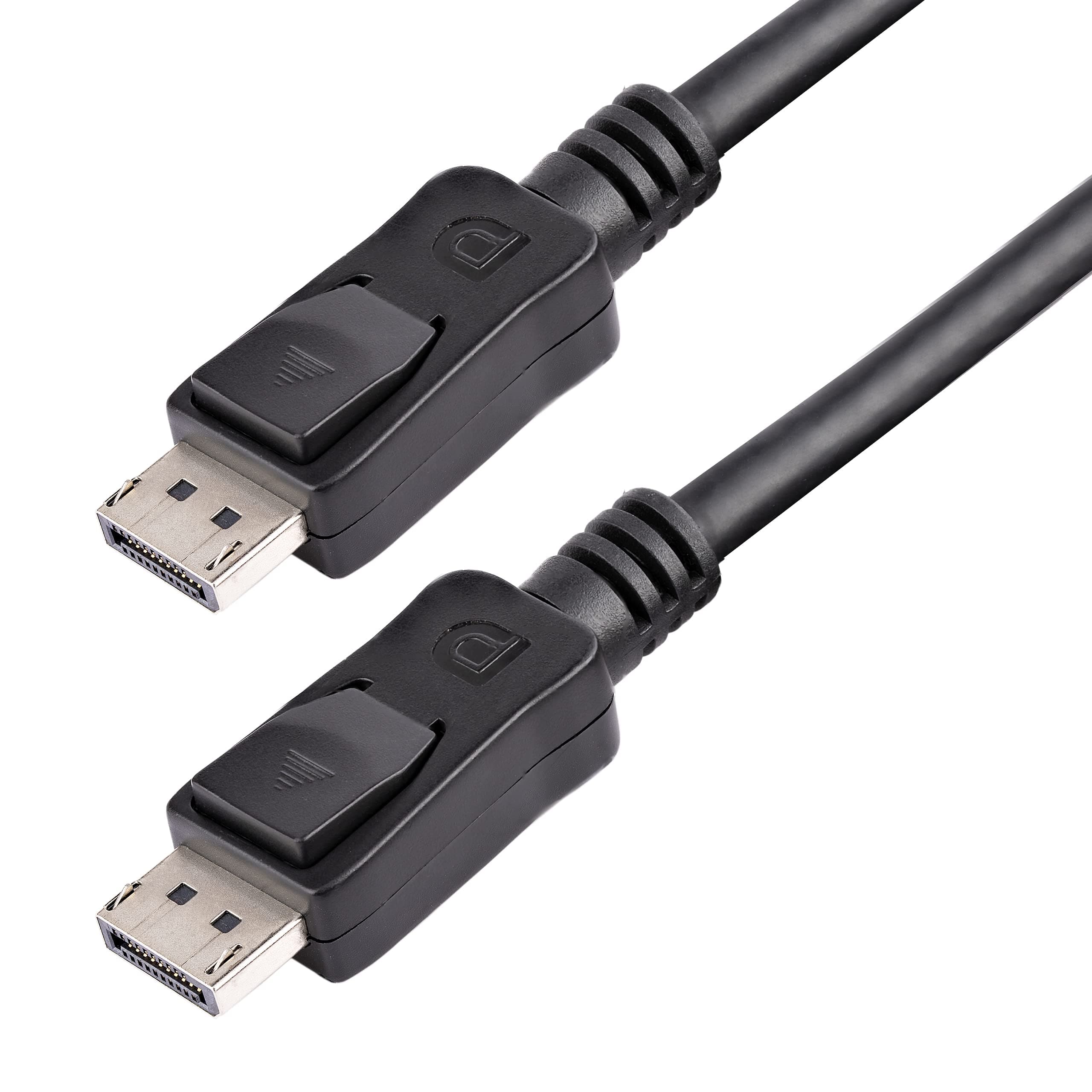 StarTechcom 10ft (3m) DisplayPort 1.2 Cable - 4K x 2K Ultra HD VESA Certified DisplayPort Cable - DP to DP Cable for Monitor - DP Video/Display Cord - Latching DP Connectors (DISPLPORT10L)
