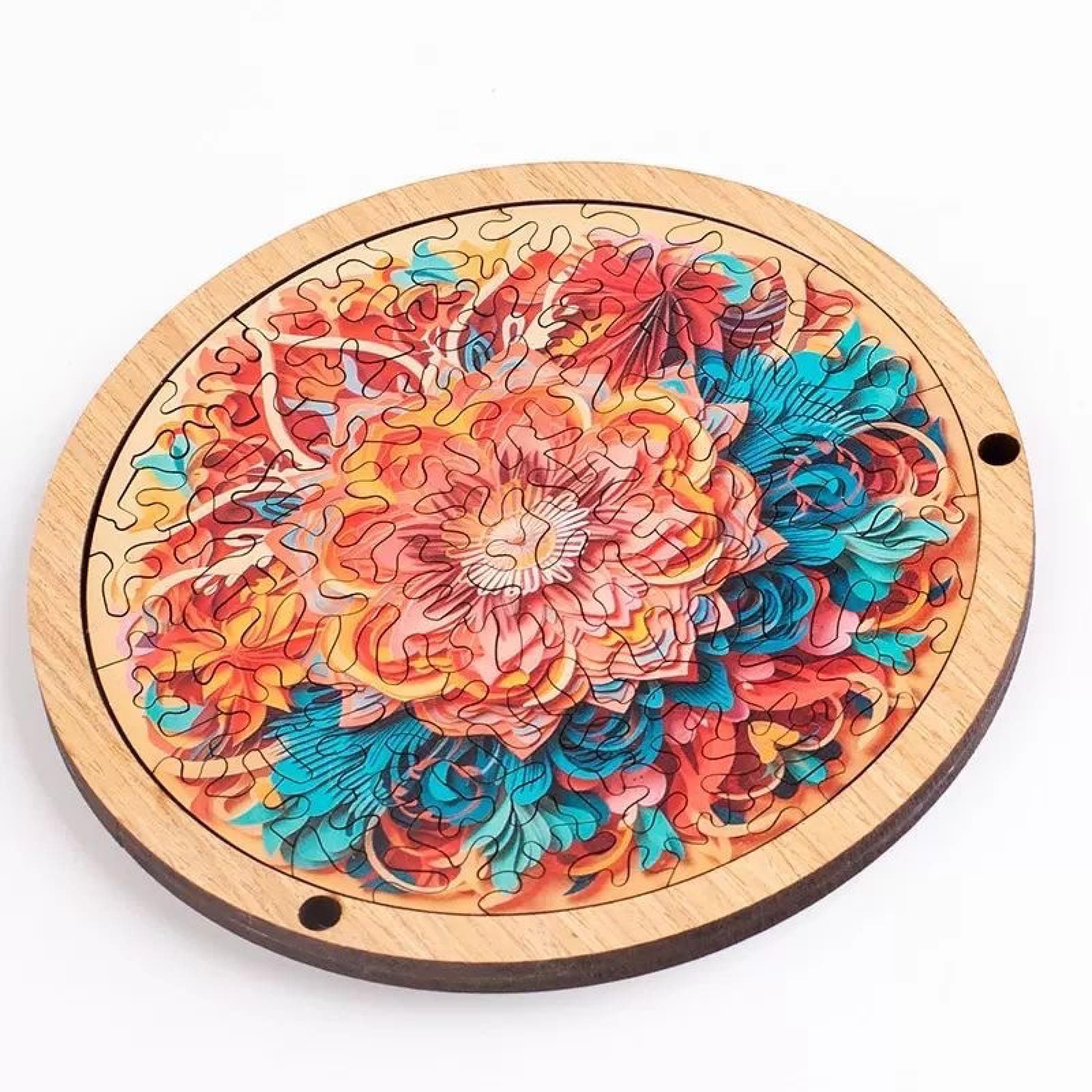 Impossible Puzzle - Clear Difficult Puzzle - Beautiful Puzzle - False Edge Pieces - Beautiful Decoration Puzzle