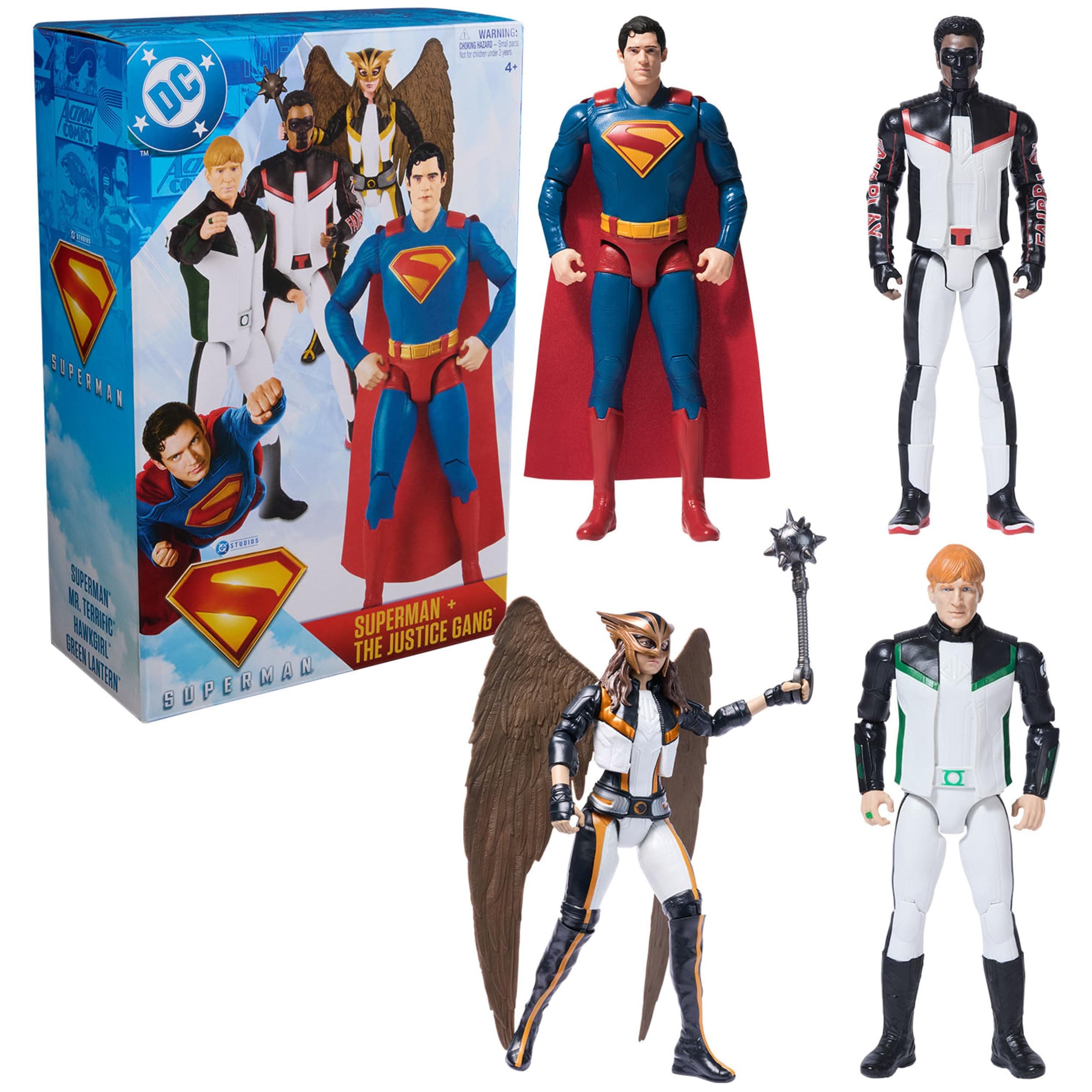 DC Comics Figure 12i TeamUp GiftPack 4PK