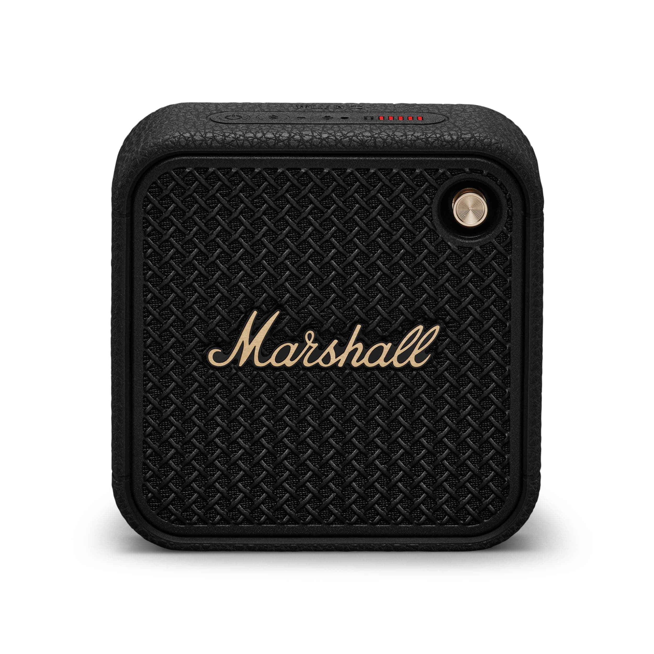 Marshall Willen II Wireless Bluetooth Speaker, Over 17+ Hours Playtime, IP67 Waterproof - Black and Brass