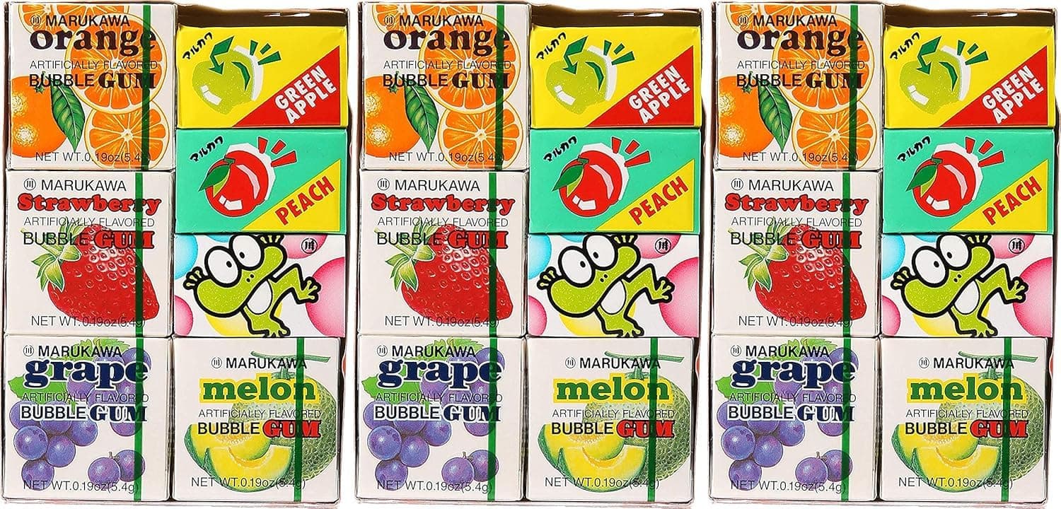 7 Pack Bubble Gum 1.29oz (3 Pack)