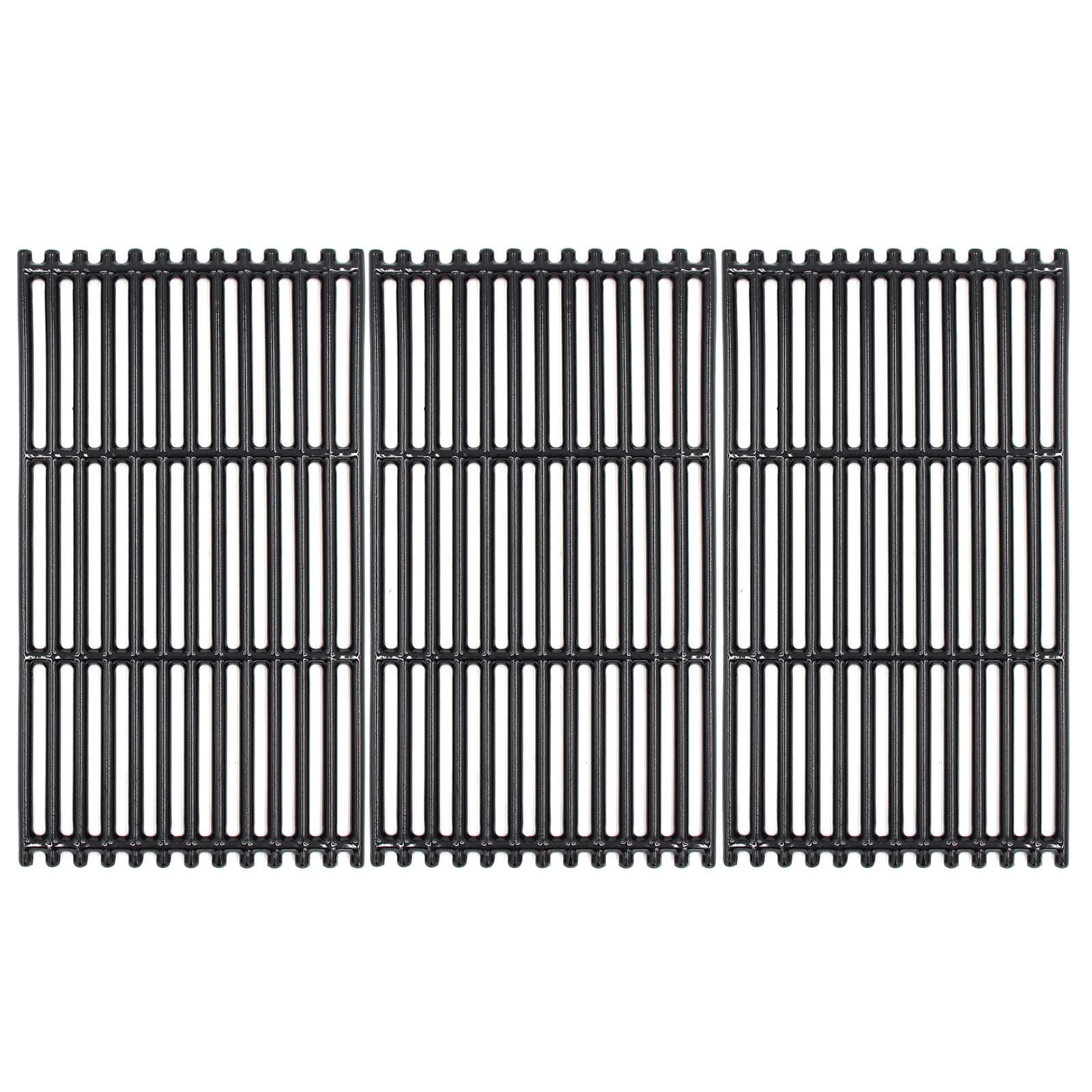 Hongso 17 inch Porcelain Coated Cast Iron Grates for Charbroil Commercial Tru Infrared 463242716, 466242715, 463242715, 466242815, G533-0009-W1, Lowe's 606682, Walmart 555179228, 3-Pk, PCB004